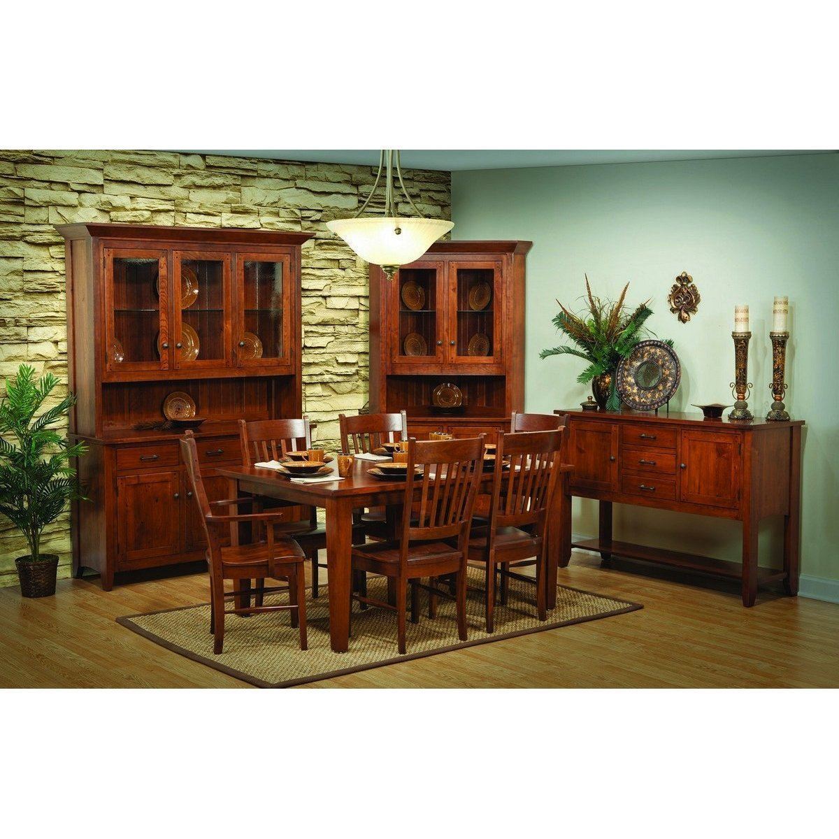Rustic Frontier Arm Chair-Dining-The Amish House