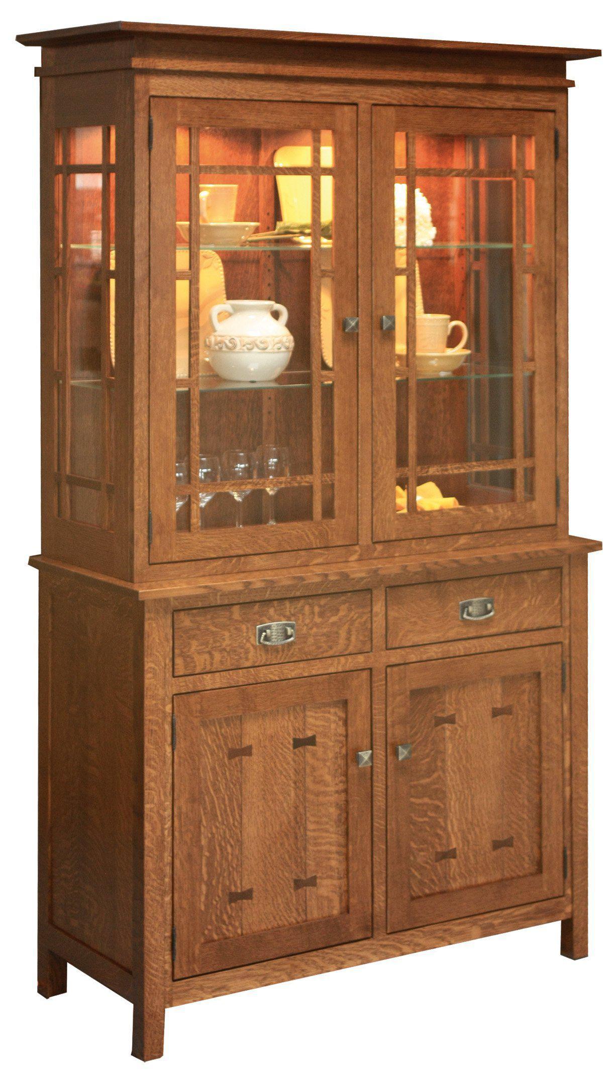 Gettysburg Four Door Hutch-The Amish House