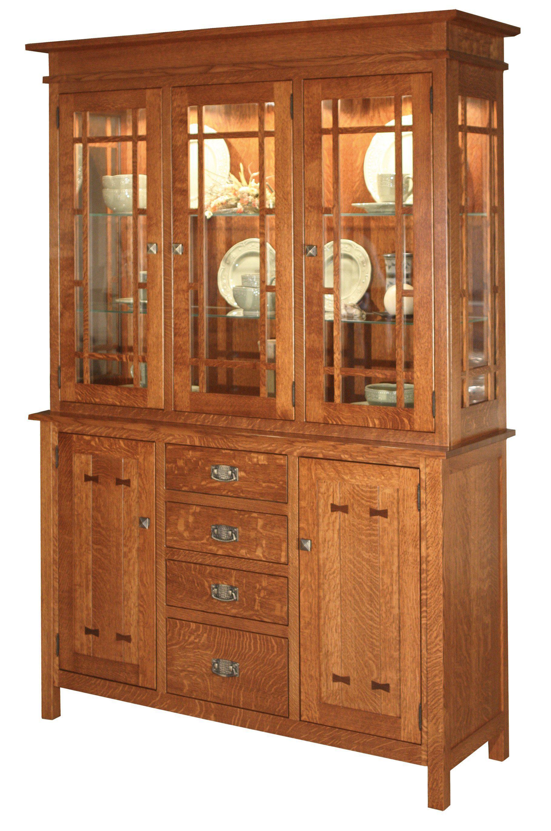 Gettysburg Five Door Hutch-The Amish House