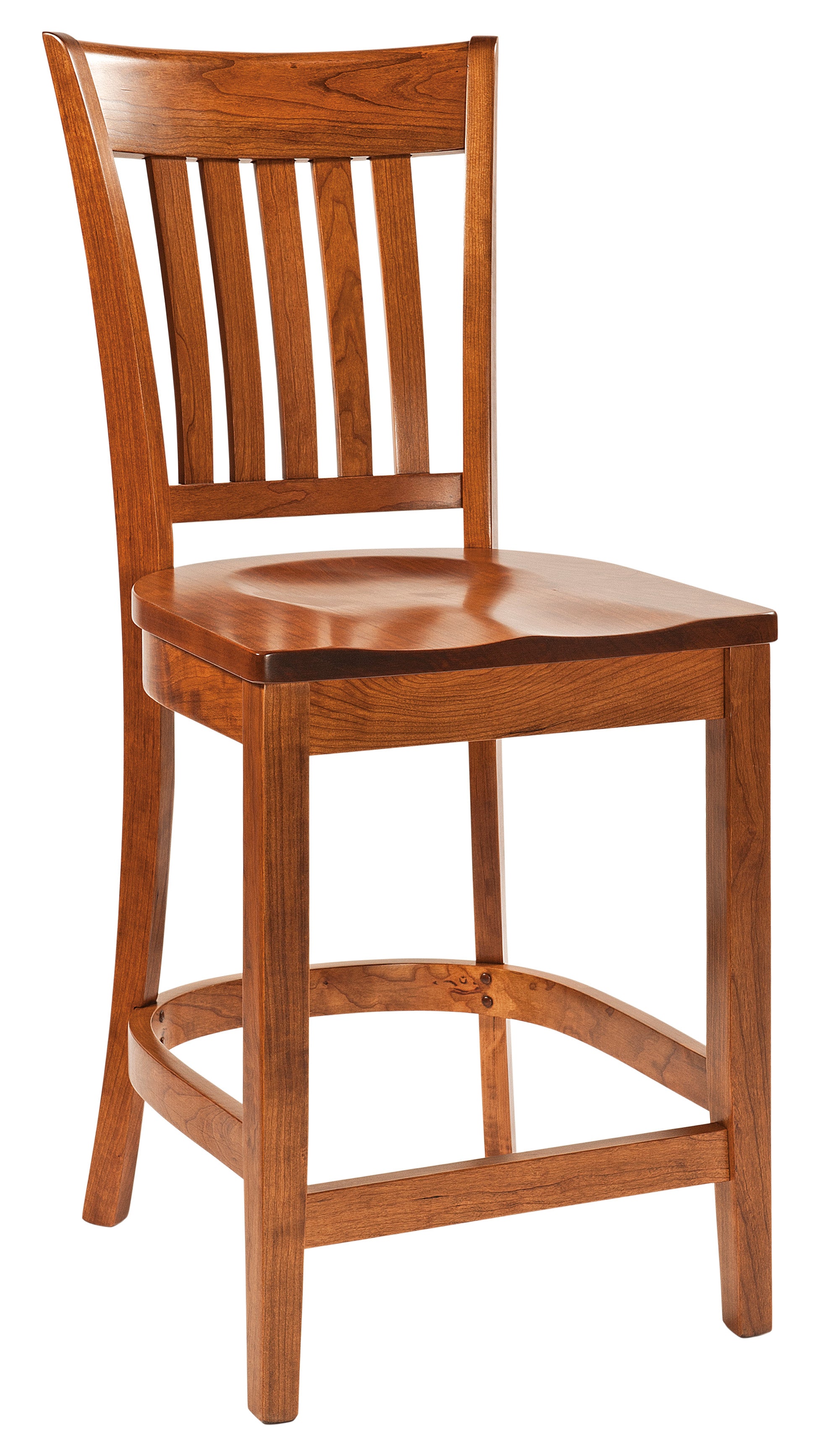 Amish Harper Stationary Bar Chair