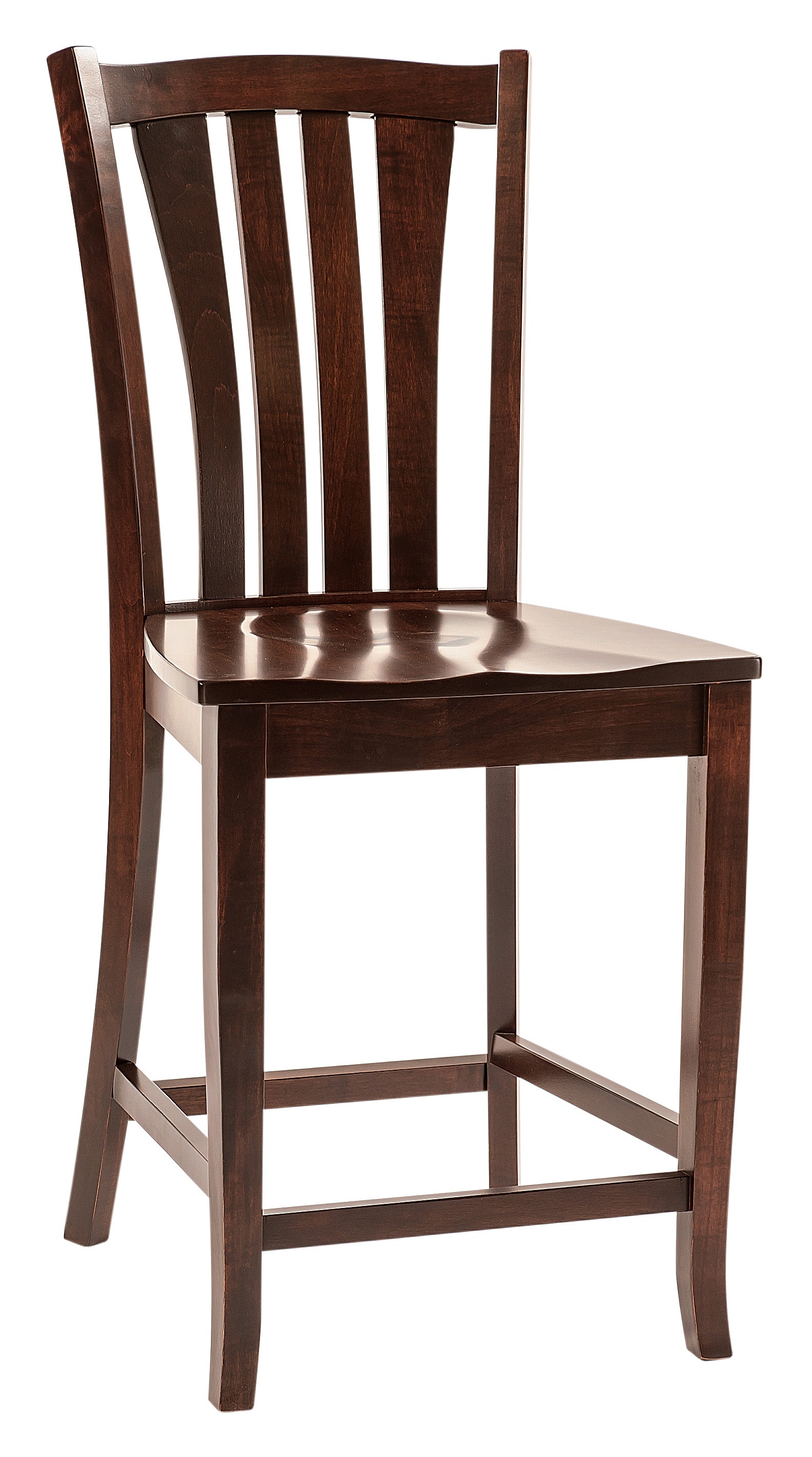 Amish Harris Stationary Bar Chair