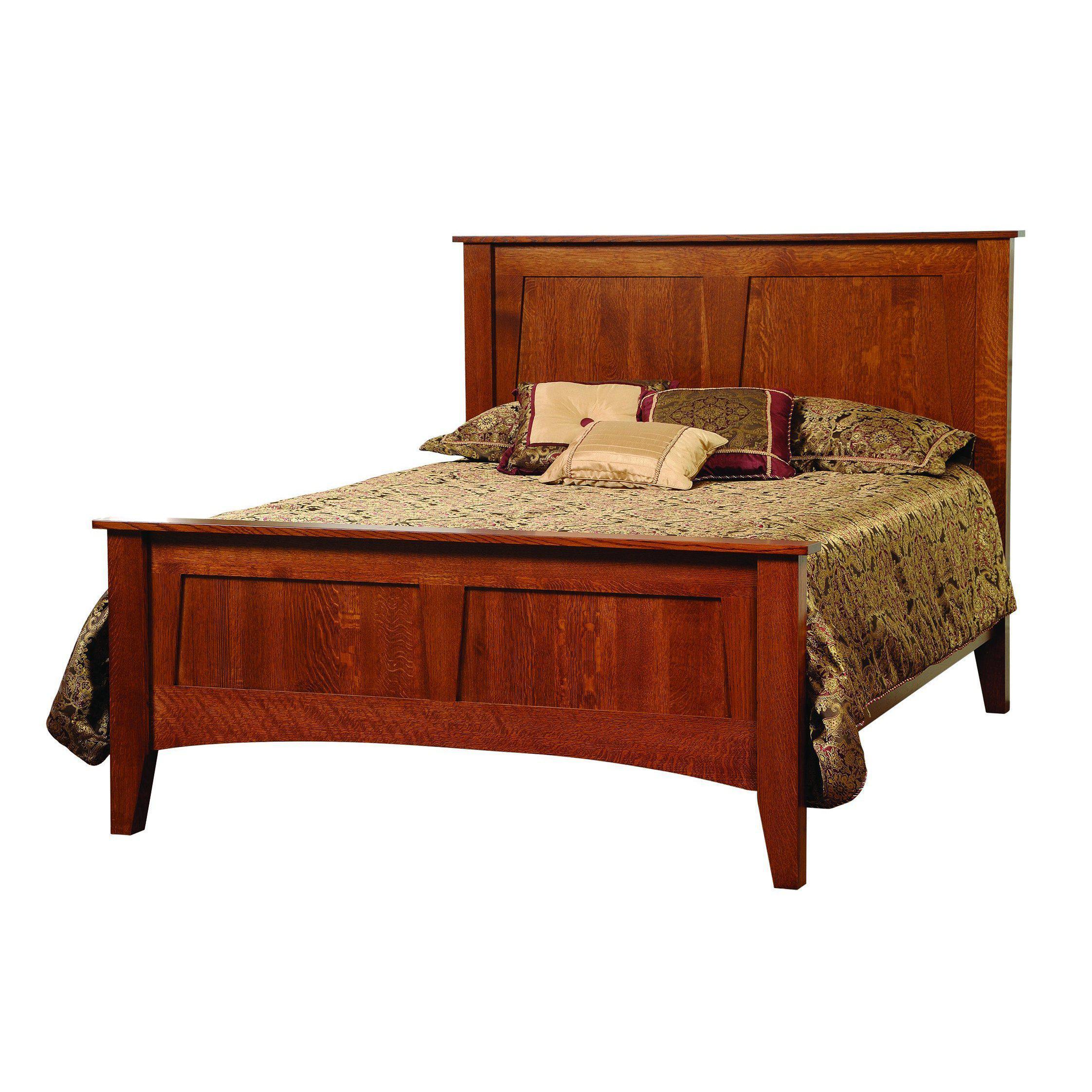 Heirloom Mission Bed-The Amish House
