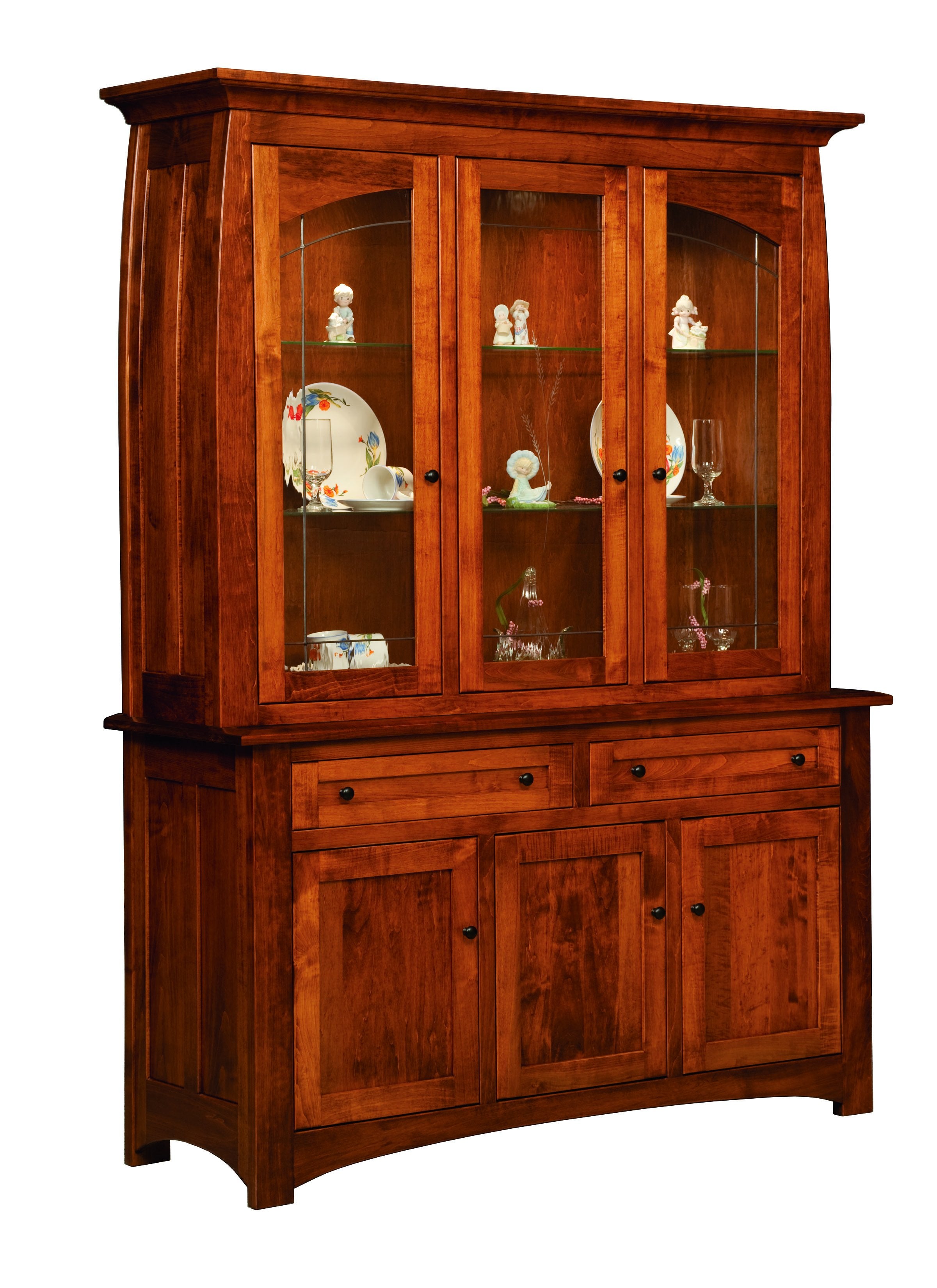 Henderson Two Door Hutch-The Amish House