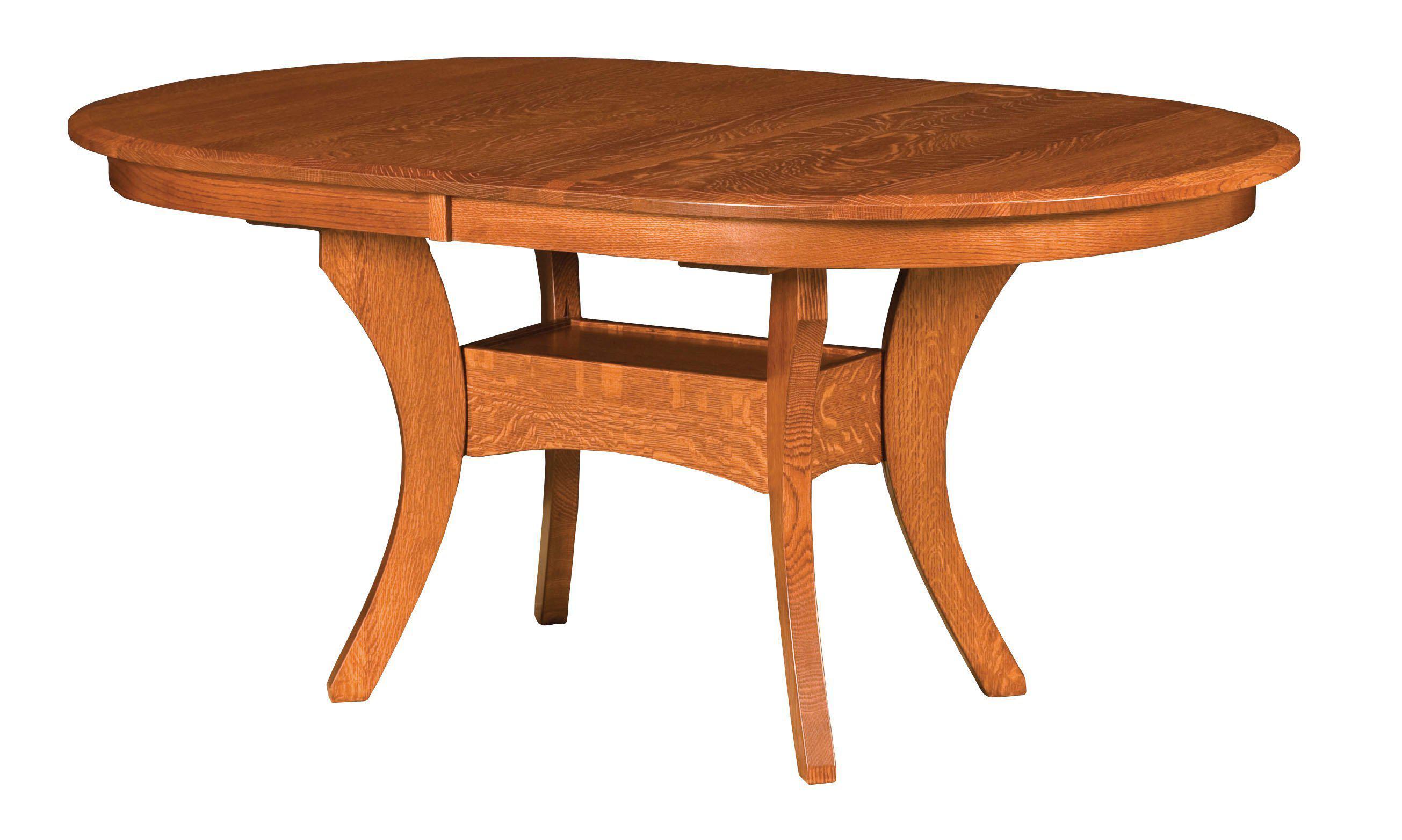 Imperial Double Pedestal Table-The Amish House