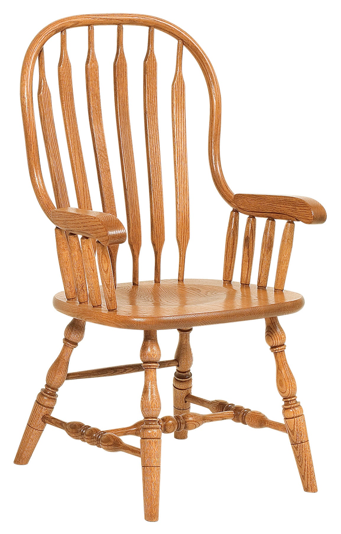 Amish Jumbo Bent Paddle Dining Chair