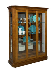 Latonia Three Door Curio-The Amish House