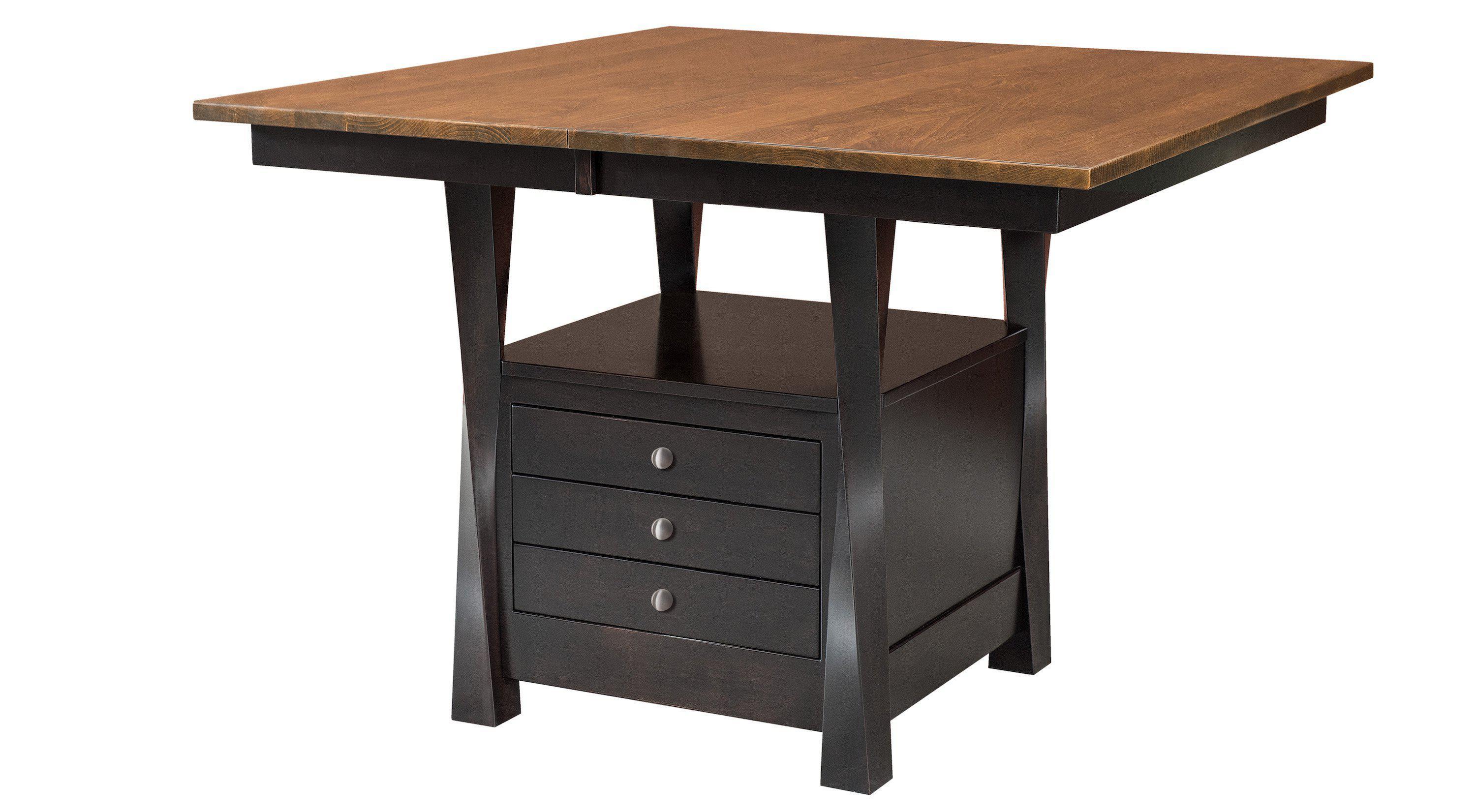 Lexington Cabinet Dining Table-The Amish House