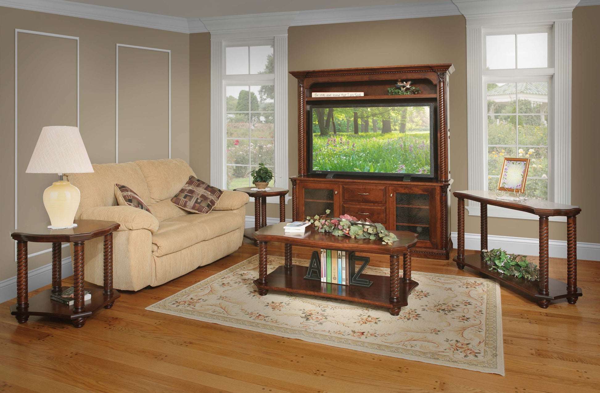 Amish Lexington Sofa Table