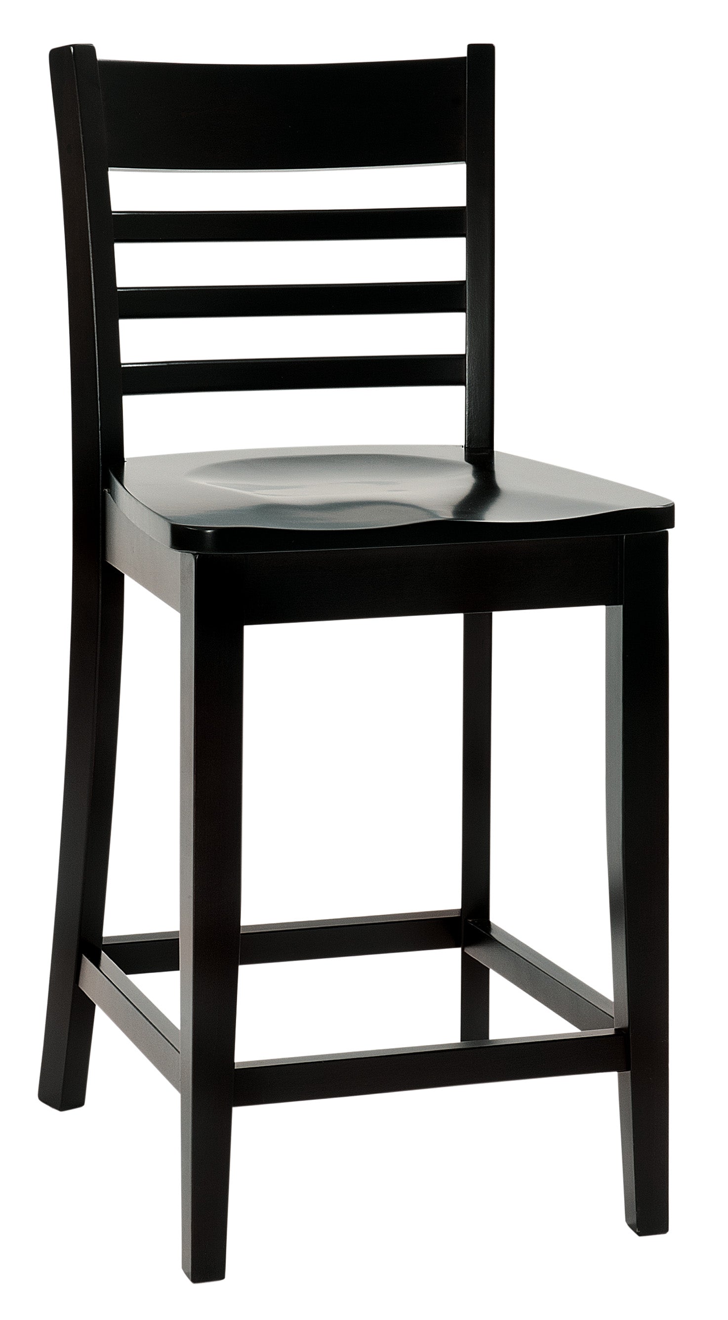 Amish Louisdale Stationary Bar Chair