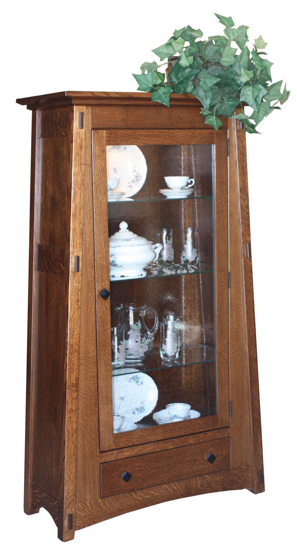 McCoy One Door Hutch-The Amish House