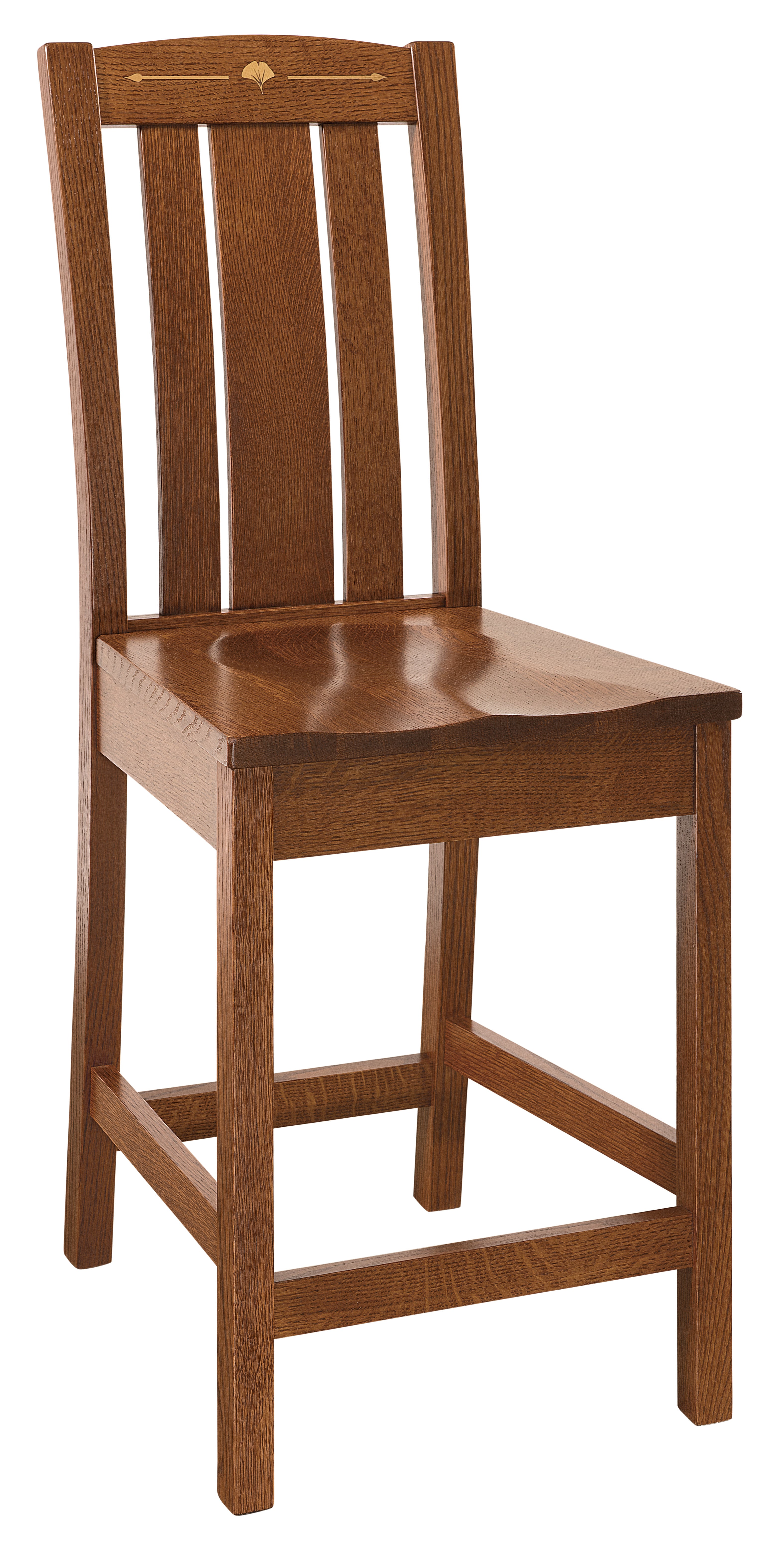 Amish Mesa Stationary Bar Chair