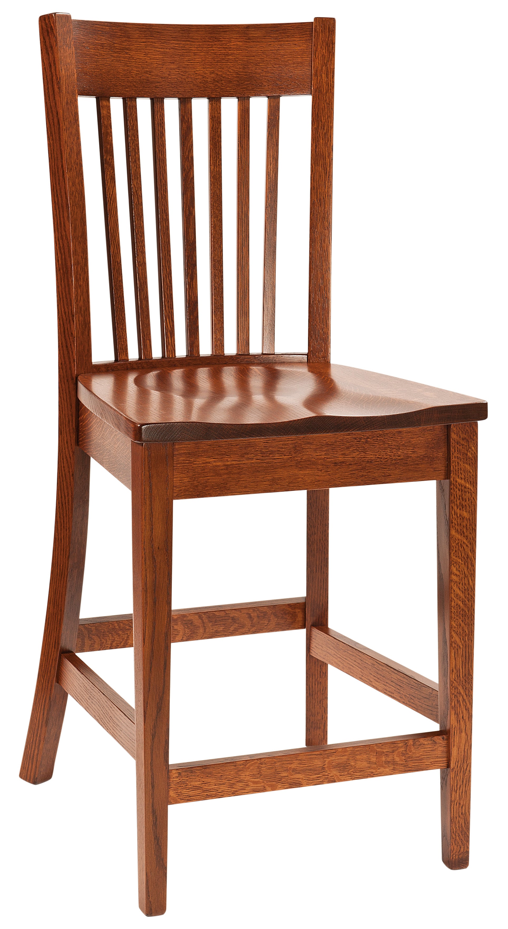 Amish Mill Valley Stationary Bar Chair