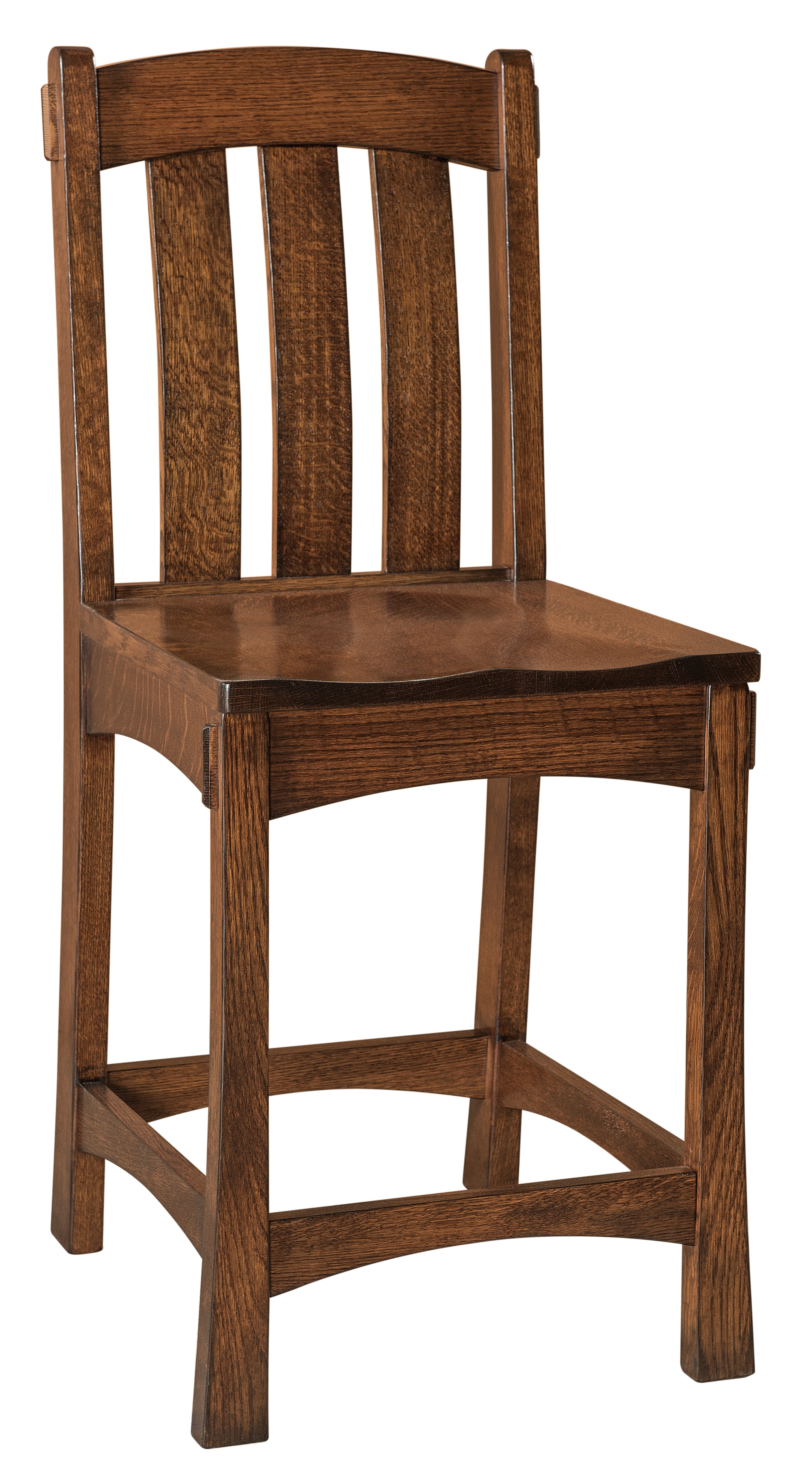 Amish Modesto Stationary Bar Chair