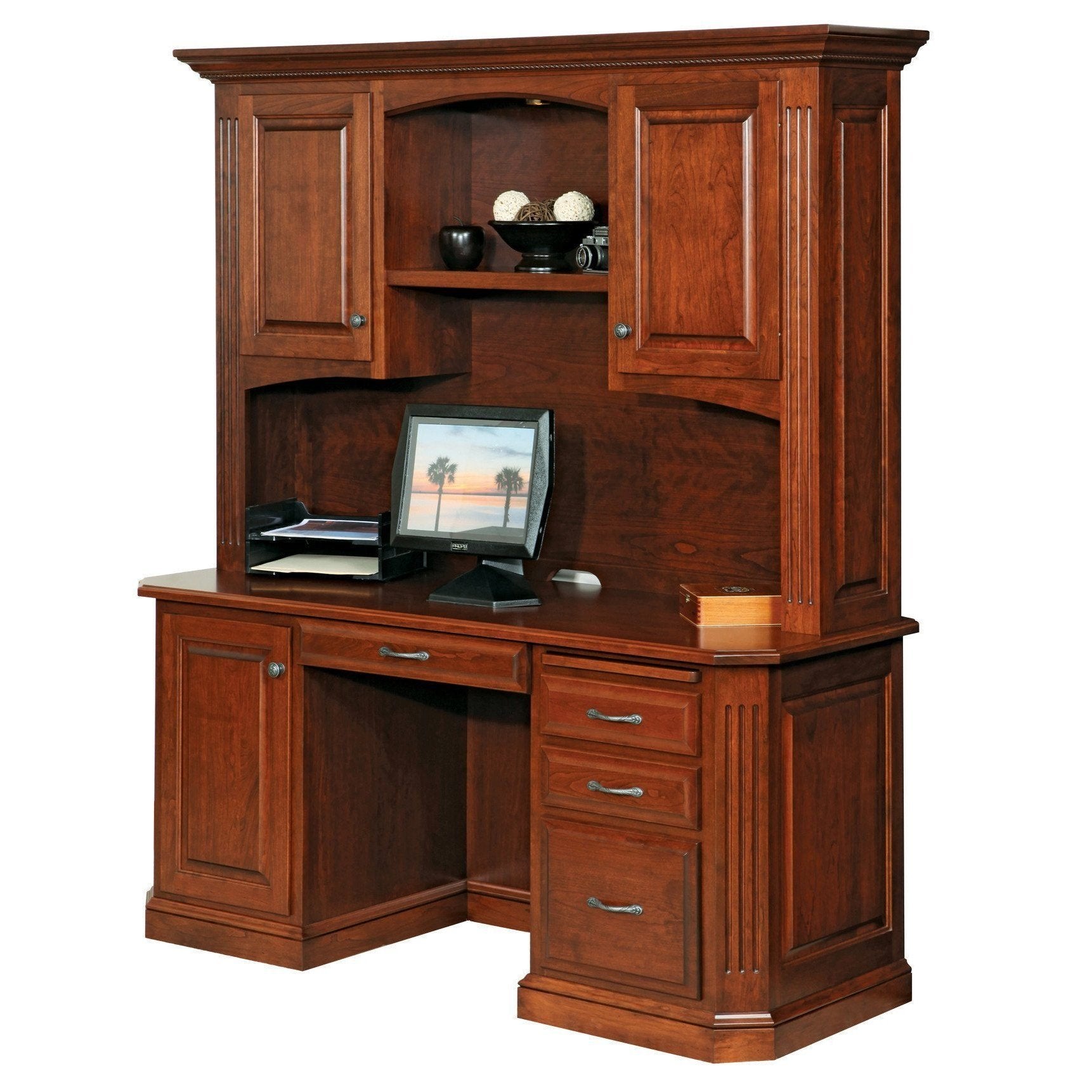 Buckingham Credenza & Hutch