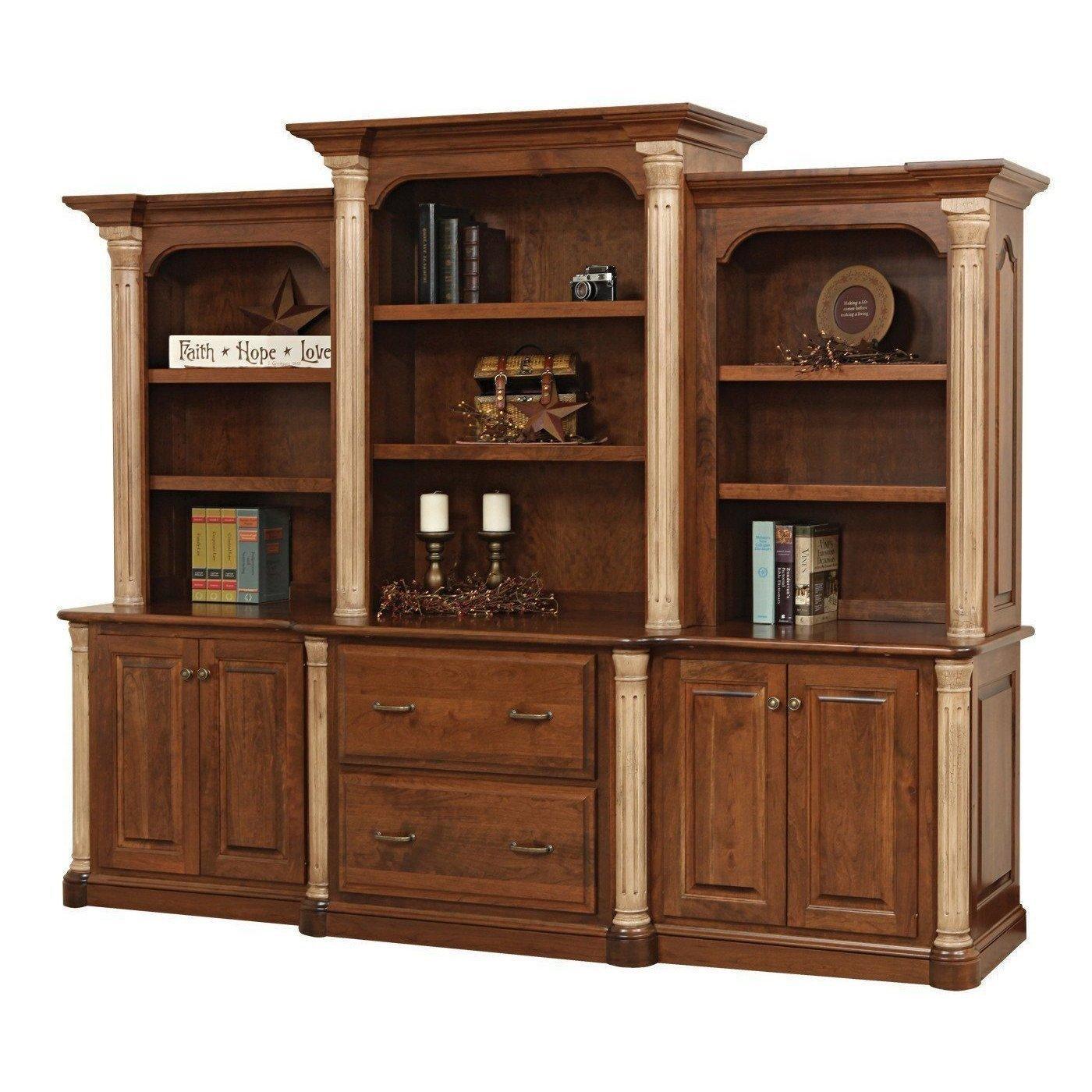 Jefferson 98 Credenza & Hutch