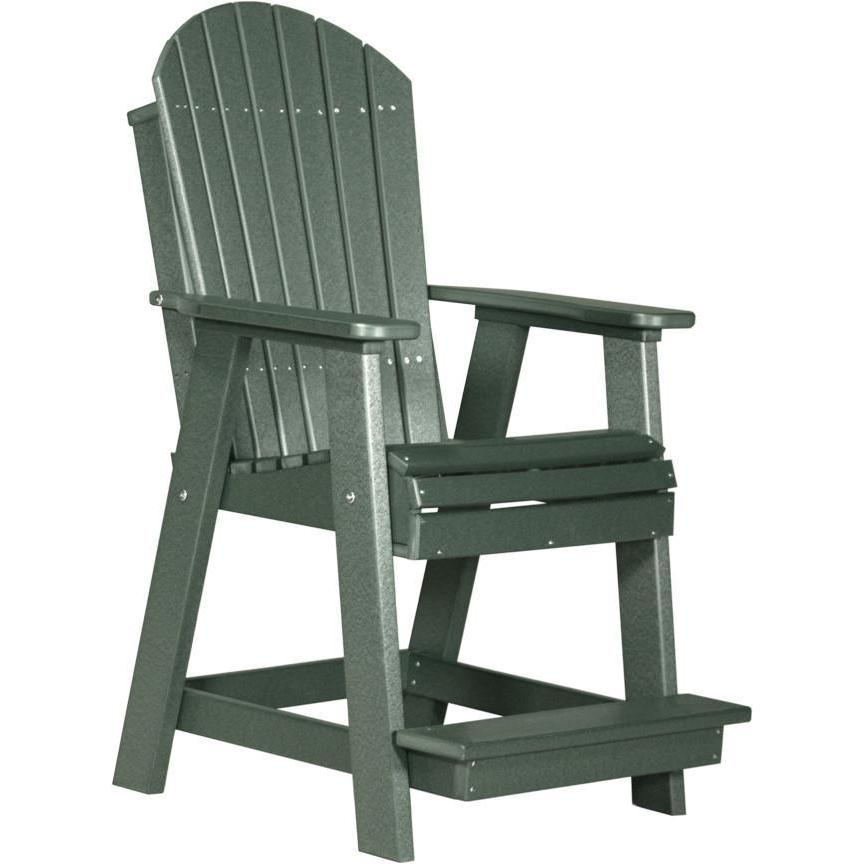 Adirondack Balcony Chair Green