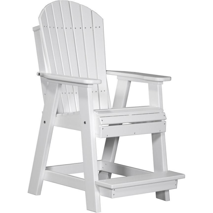 Adirondack Balcony Chair White