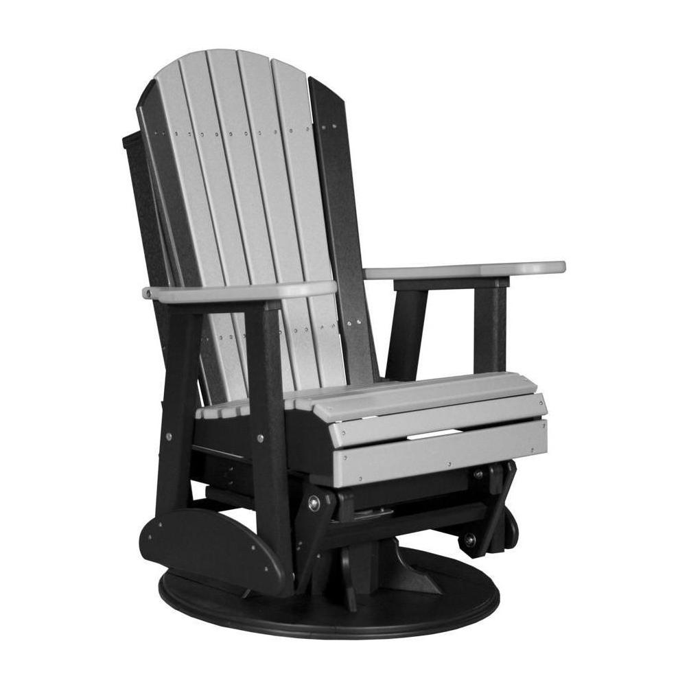 2 Adirondack Swivel Glider