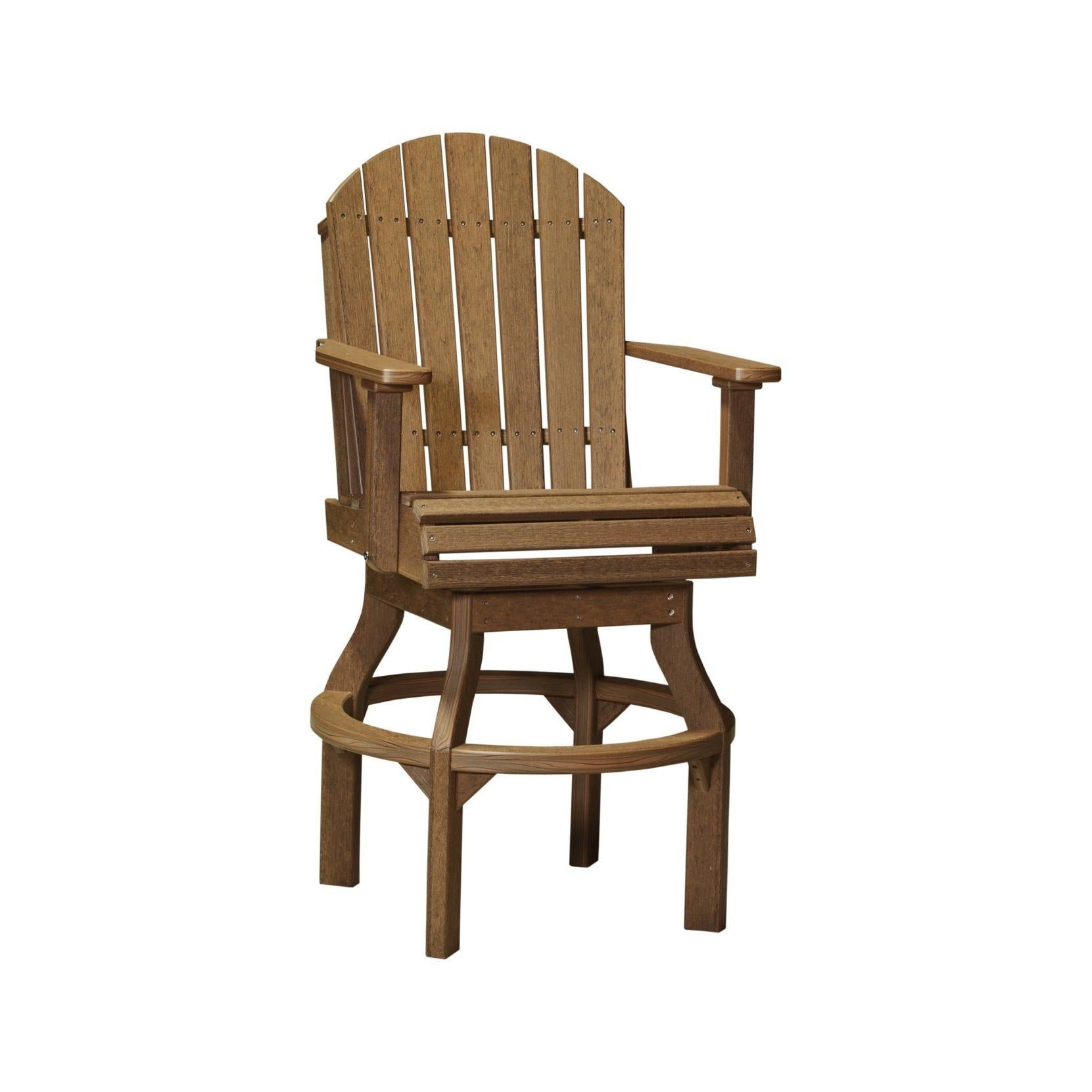 Luxcraft PolyTuf Adirondack Swivel Chair