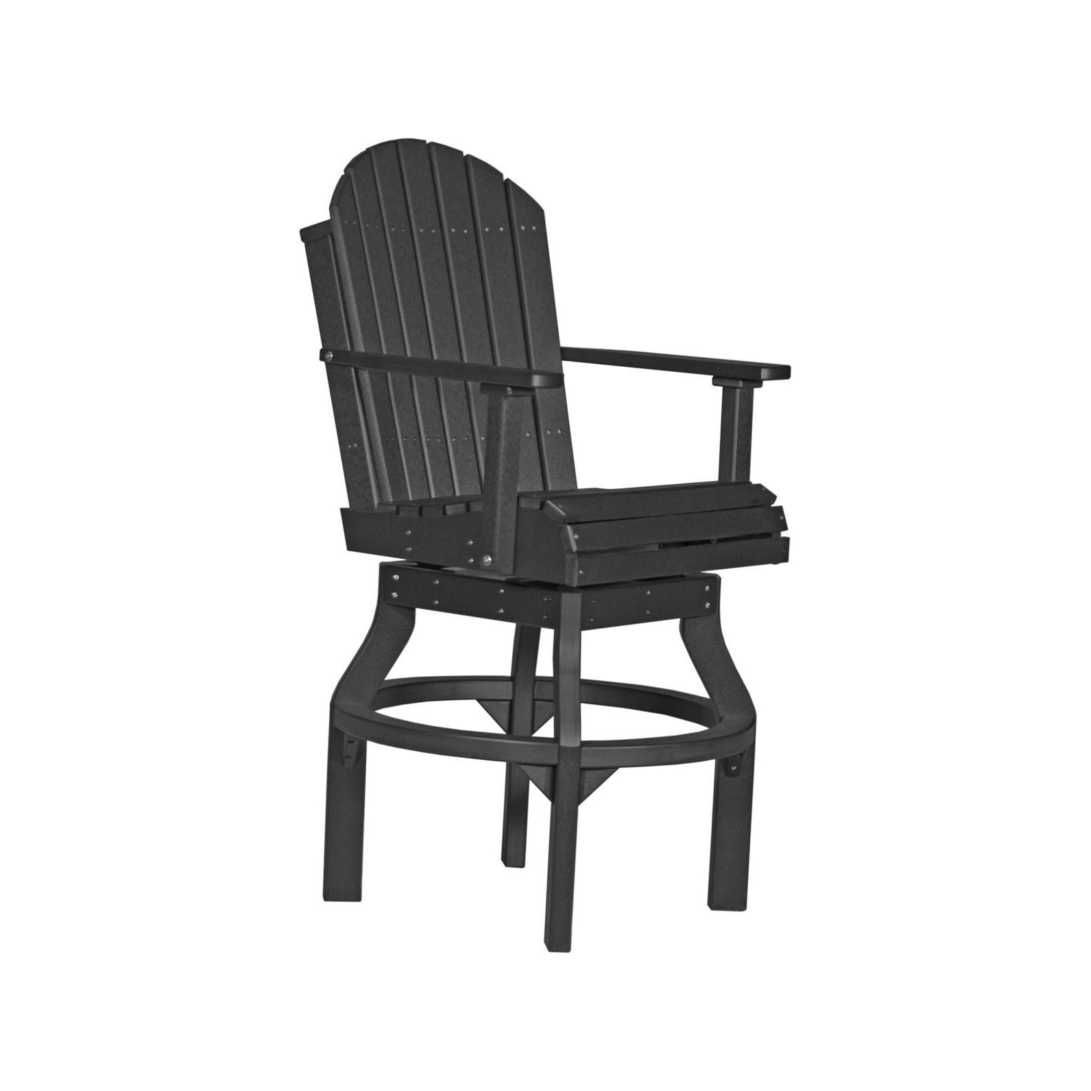 Luxcraft PolyTuf Adirondack Swivel Chair