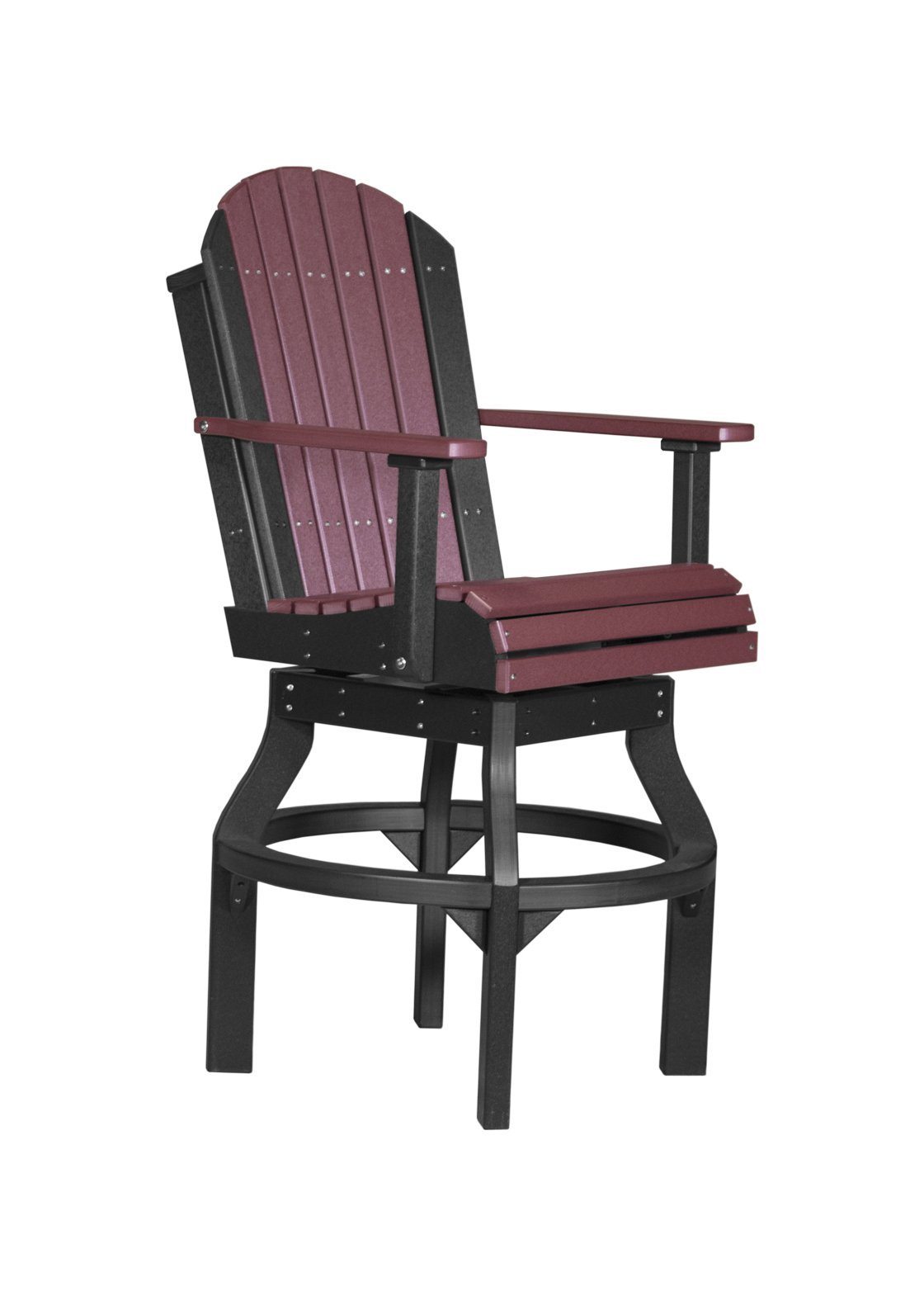 Luxcraft PolyTuf Adirondack Swivel Chair