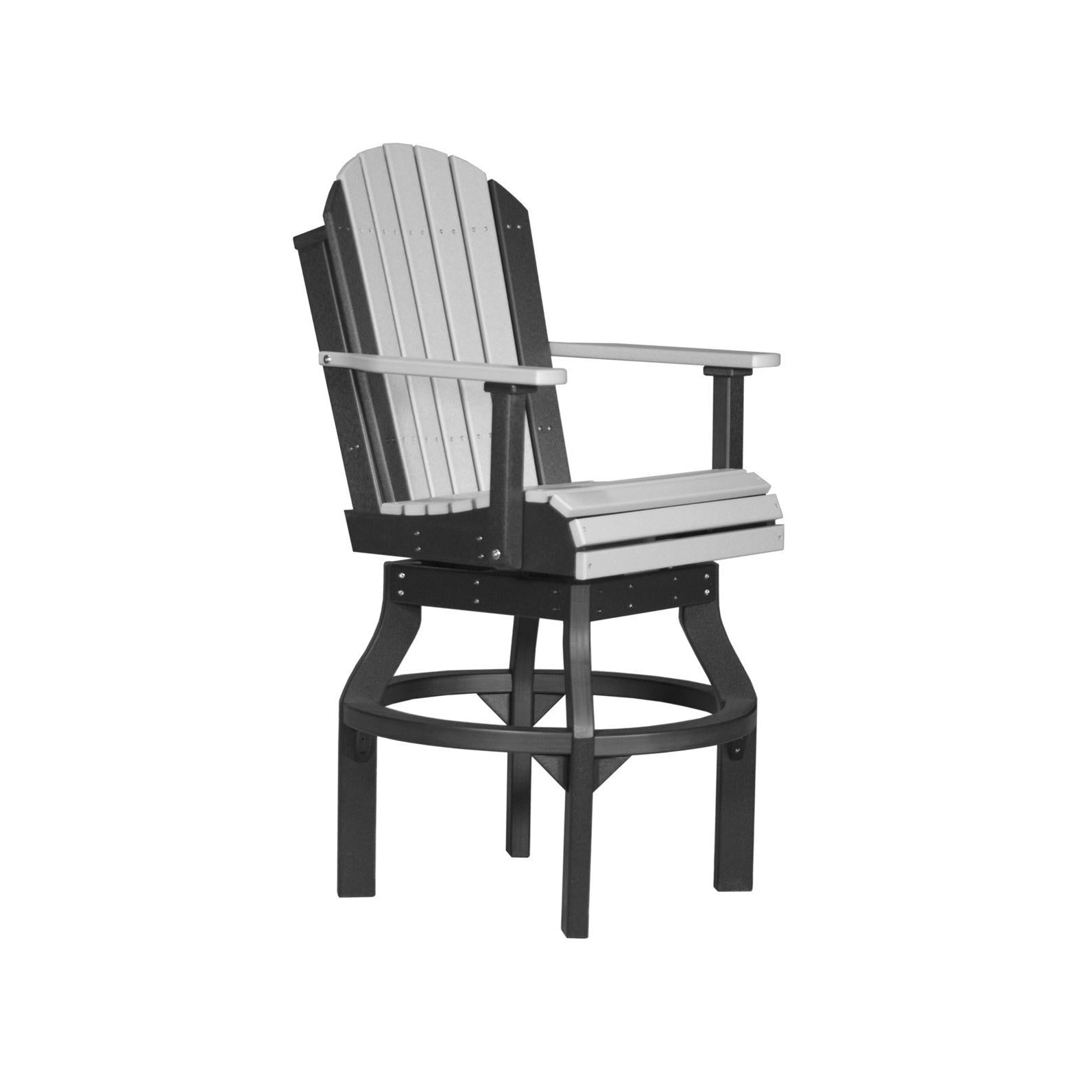 Luxcraft PolyTuf Adirondack Swivel Chair