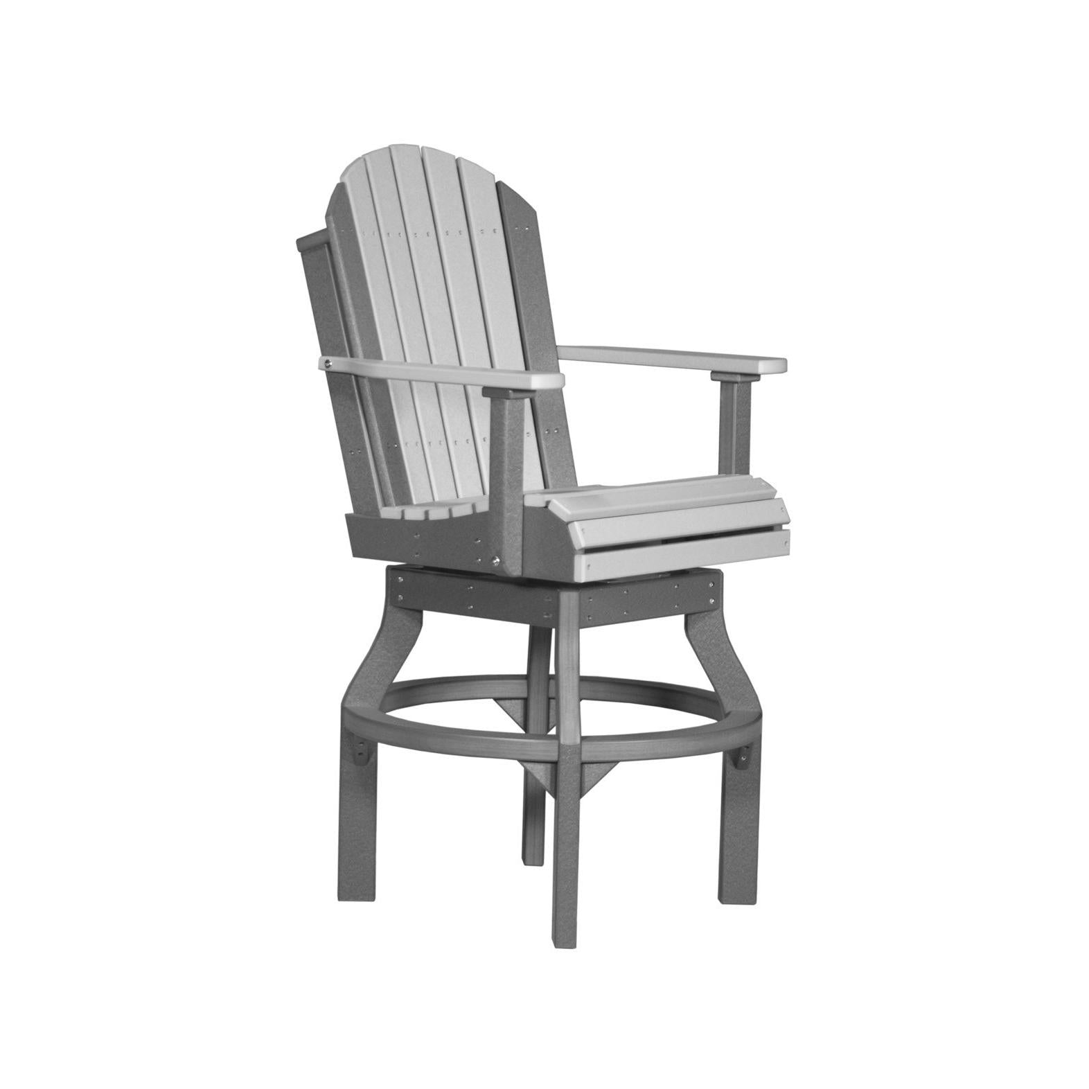 Luxcraft PolyTuf Adirondack Swivel Chair