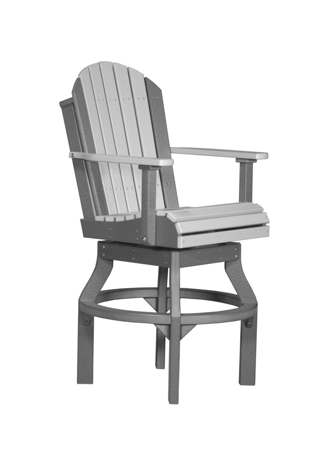 Luxcraft PolyTuf Adirondack Swivel Chair