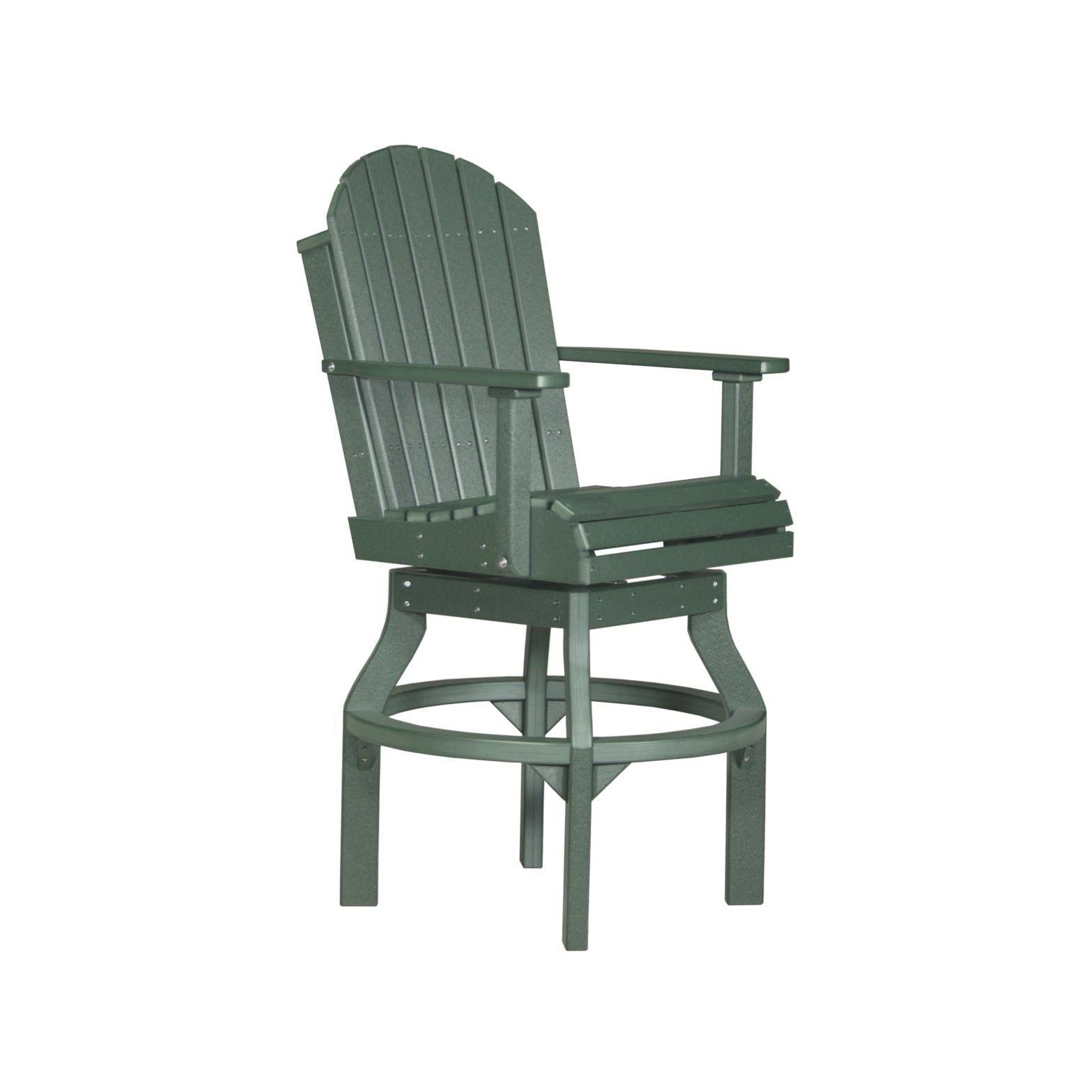 Luxcraft PolyTuf Adirondack Swivel Chair