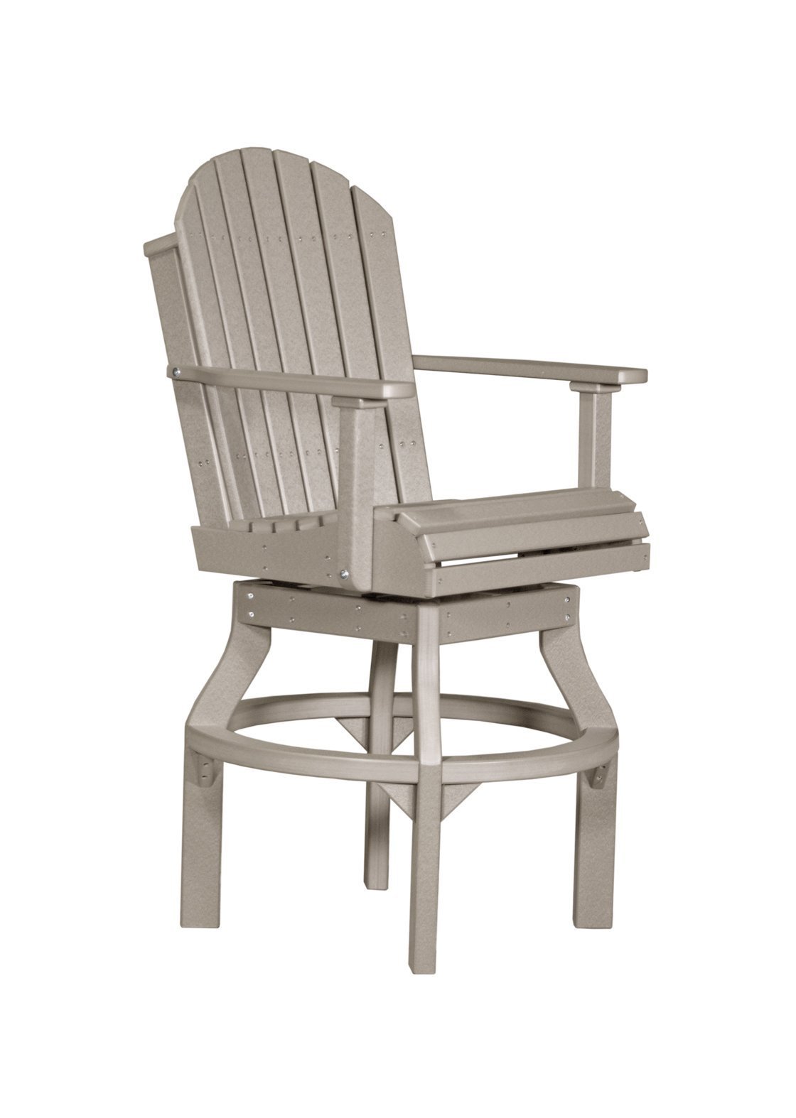Luxcraft PolyTuf Adirondack Swivel Chair