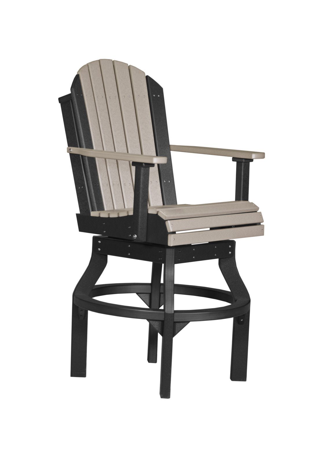 Luxcraft PolyTuf Adirondack Swivel Chair