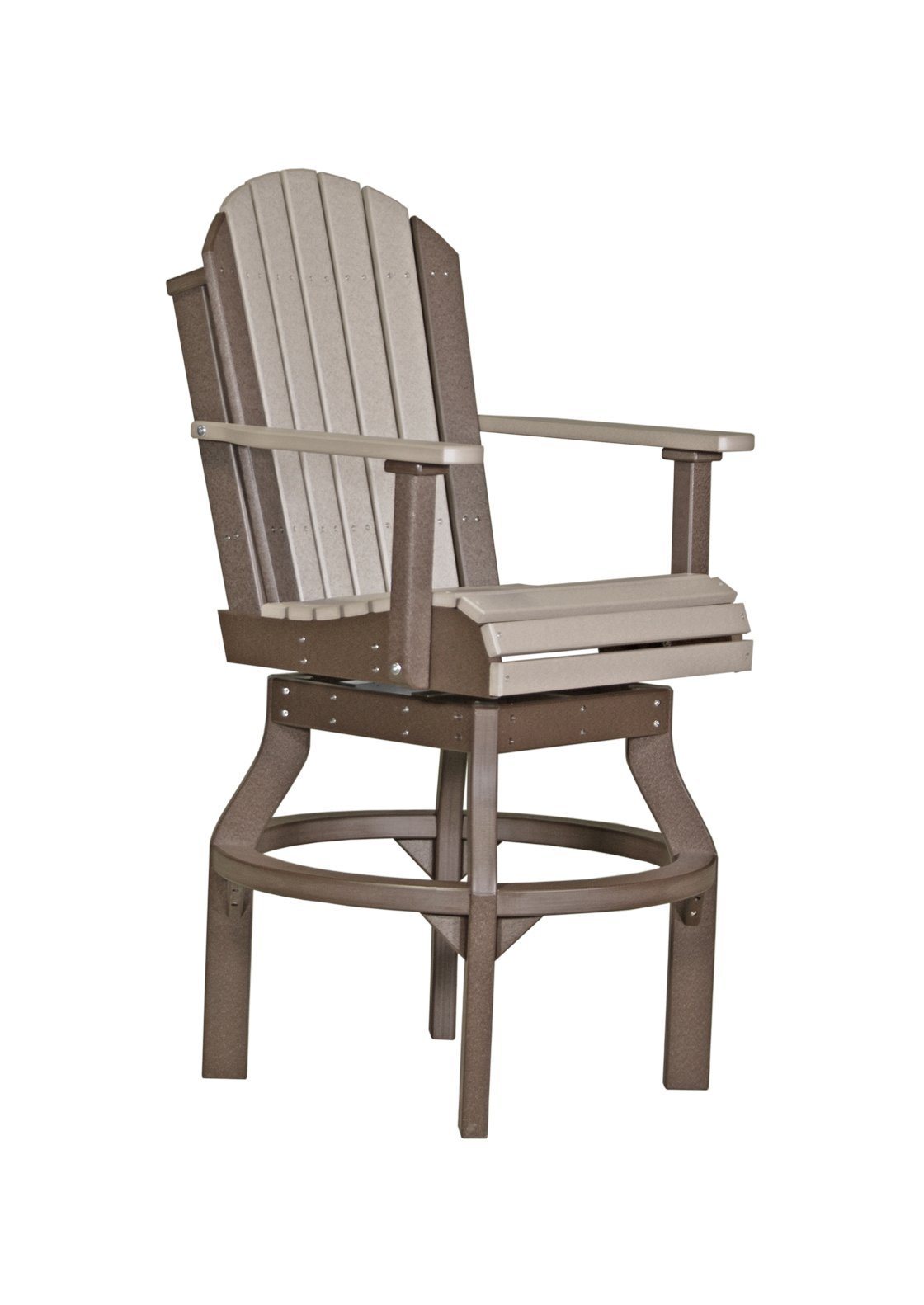 Luxcraft PolyTuf Adirondack Swivel Chair