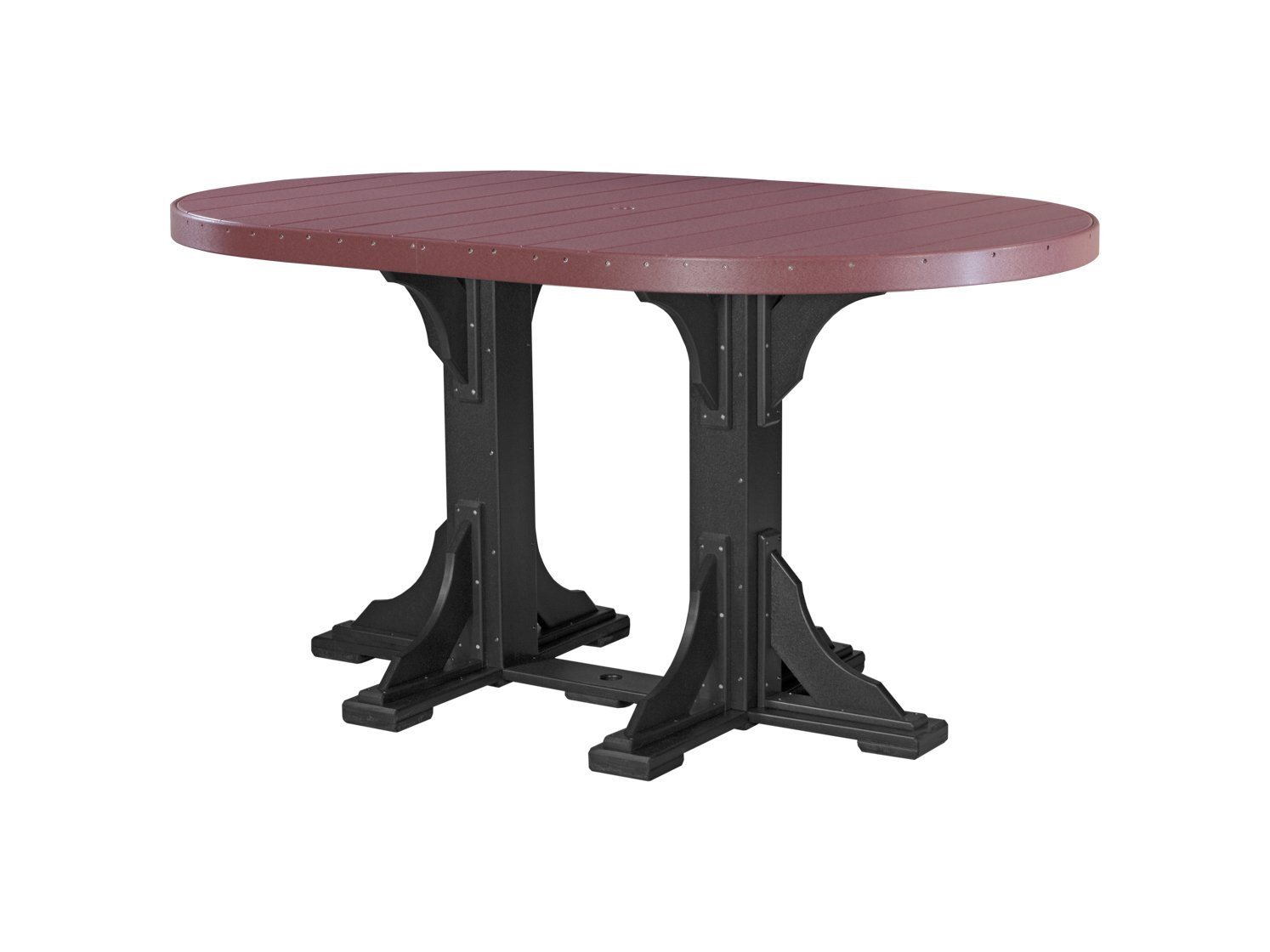 Outdoor 4 x 6 Oval Table