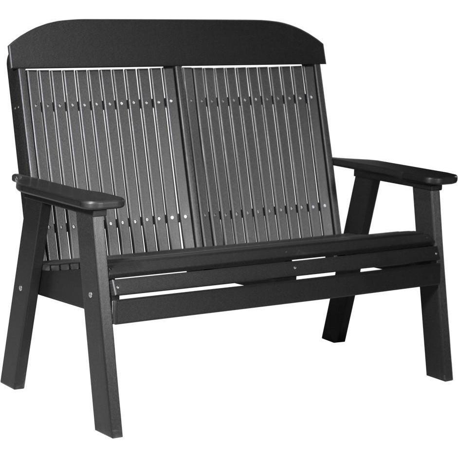 Classic Outdoor 4' Bench Black