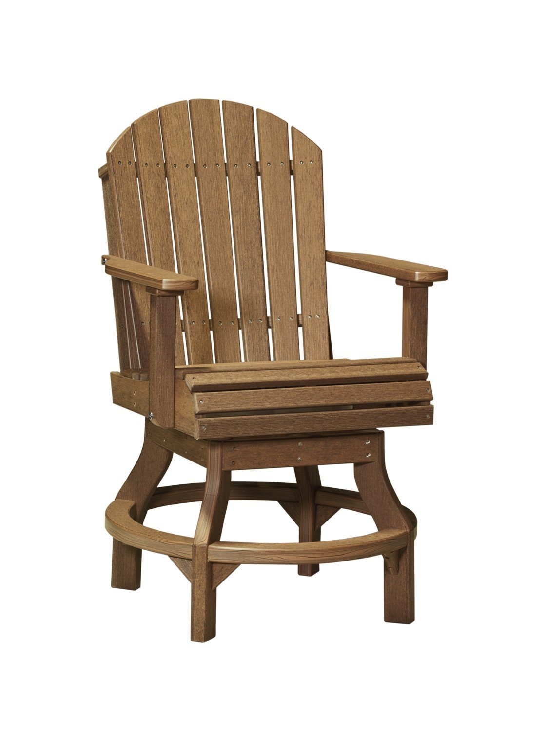 Luxcraft PolyTuf Adirondack Swivel Chair