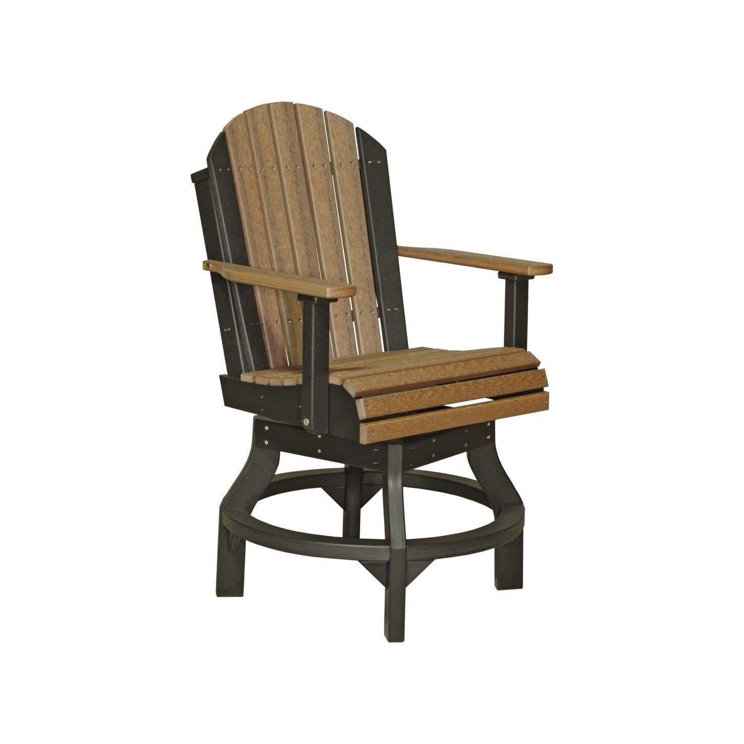 Luxcraft PolyTuf Adirondack Swivel Chair