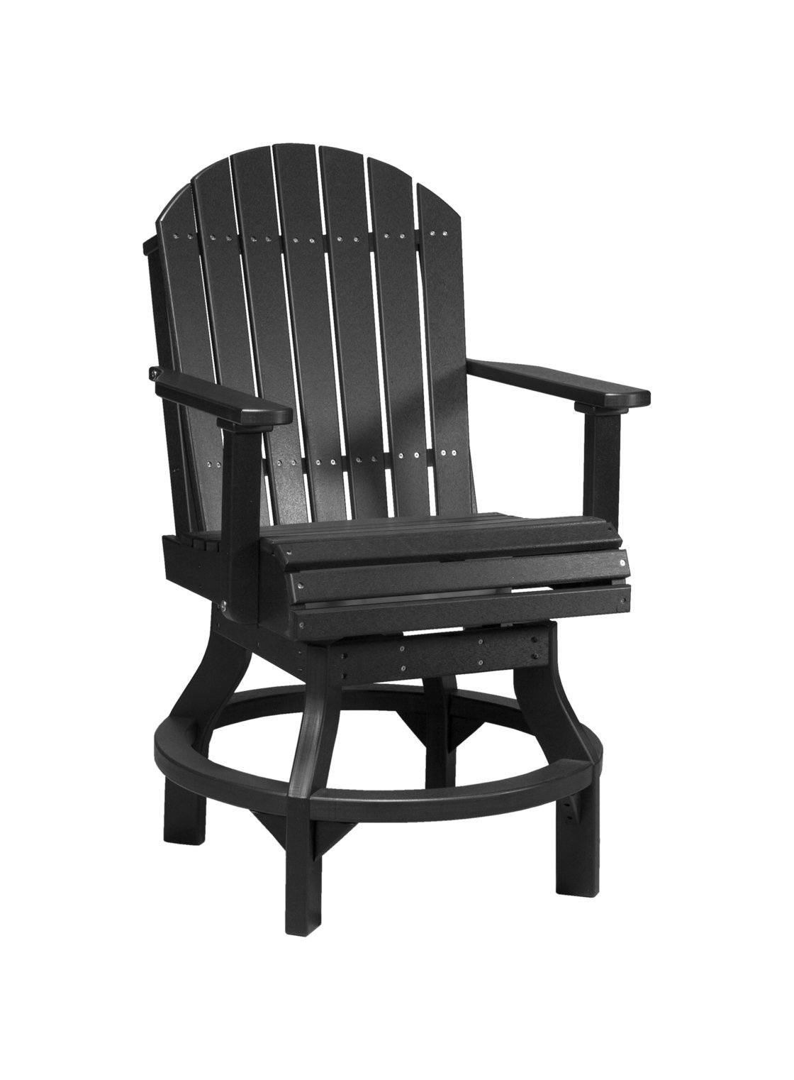 Luxcraft PolyTuf Adirondack Swivel Chair
