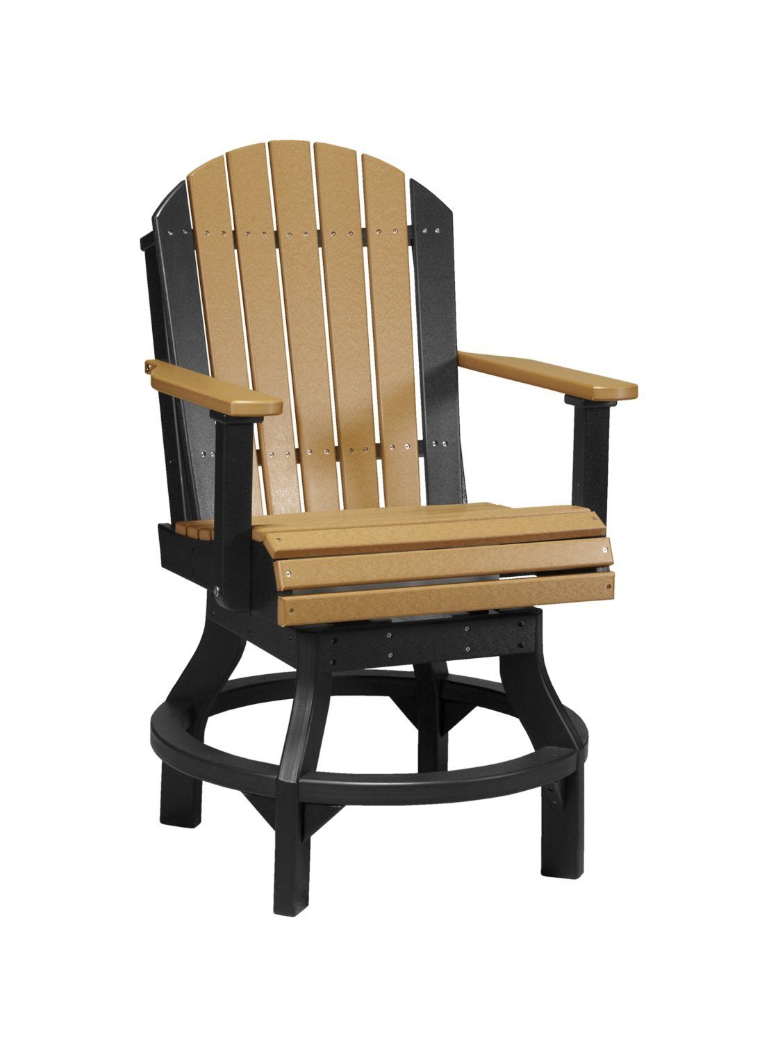 Luxcraft PolyTuf Adirondack Swivel Chair