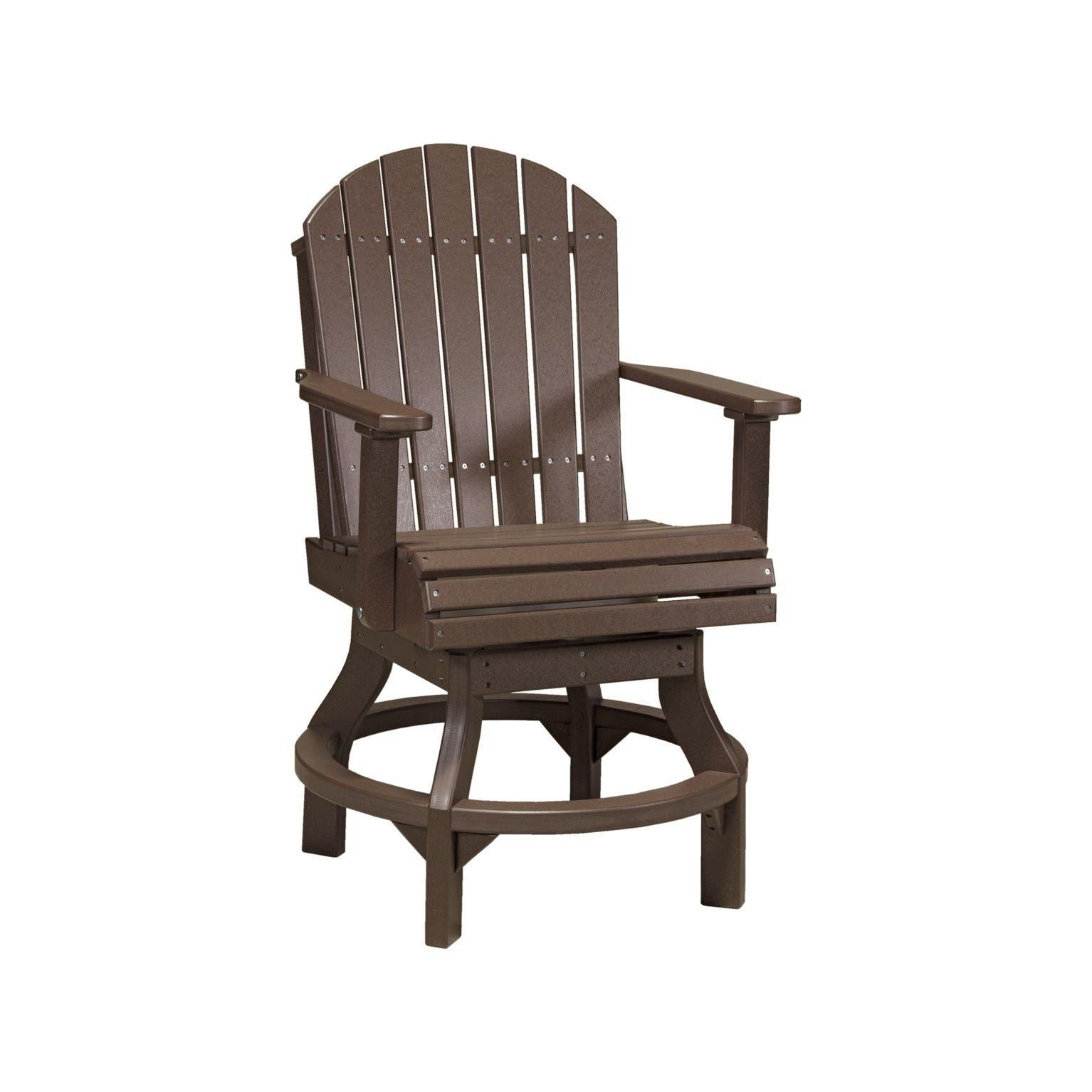 Luxcraft PolyTuf Adirondack Swivel Chair