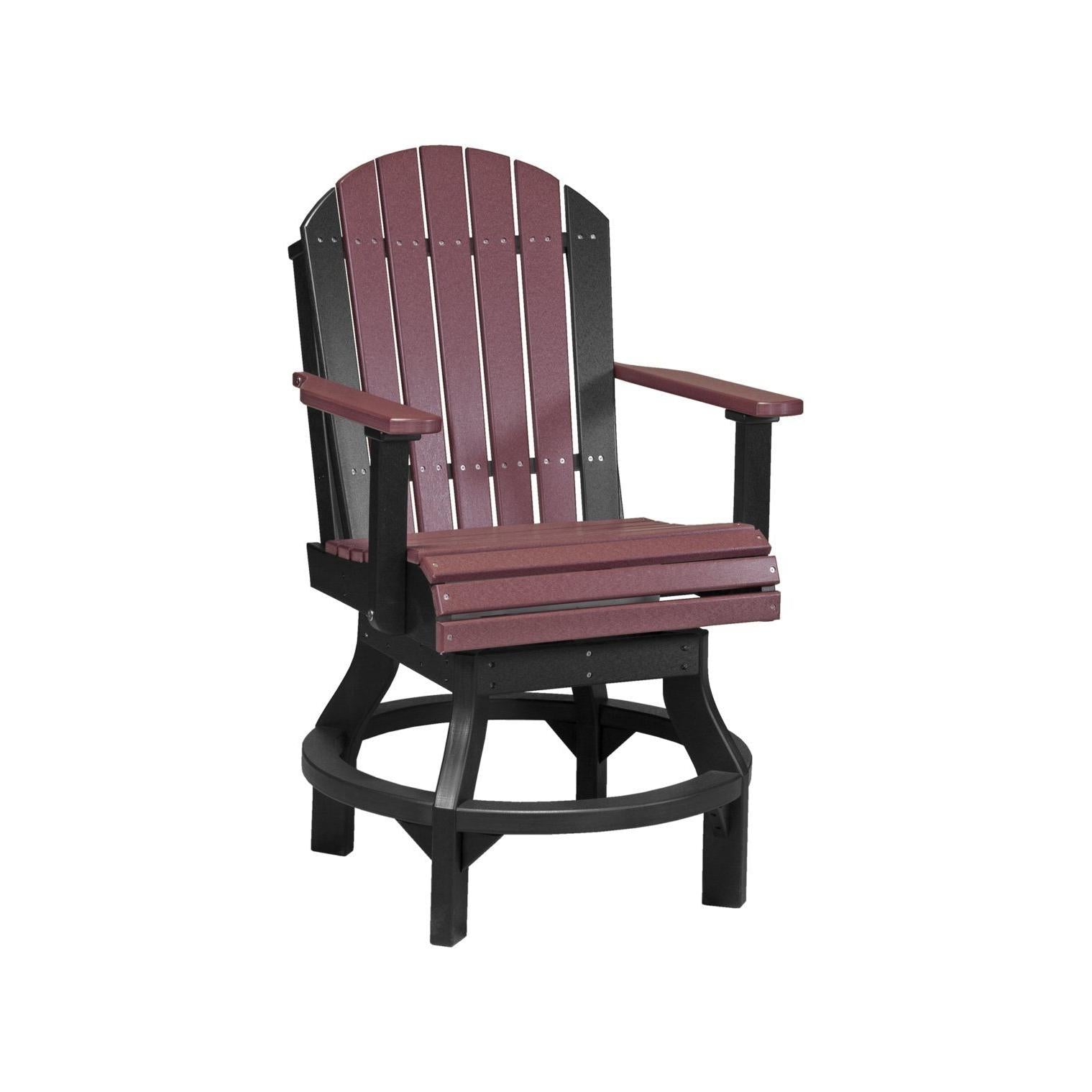 Luxcraft PolyTuf Adirondack Swivel Chair