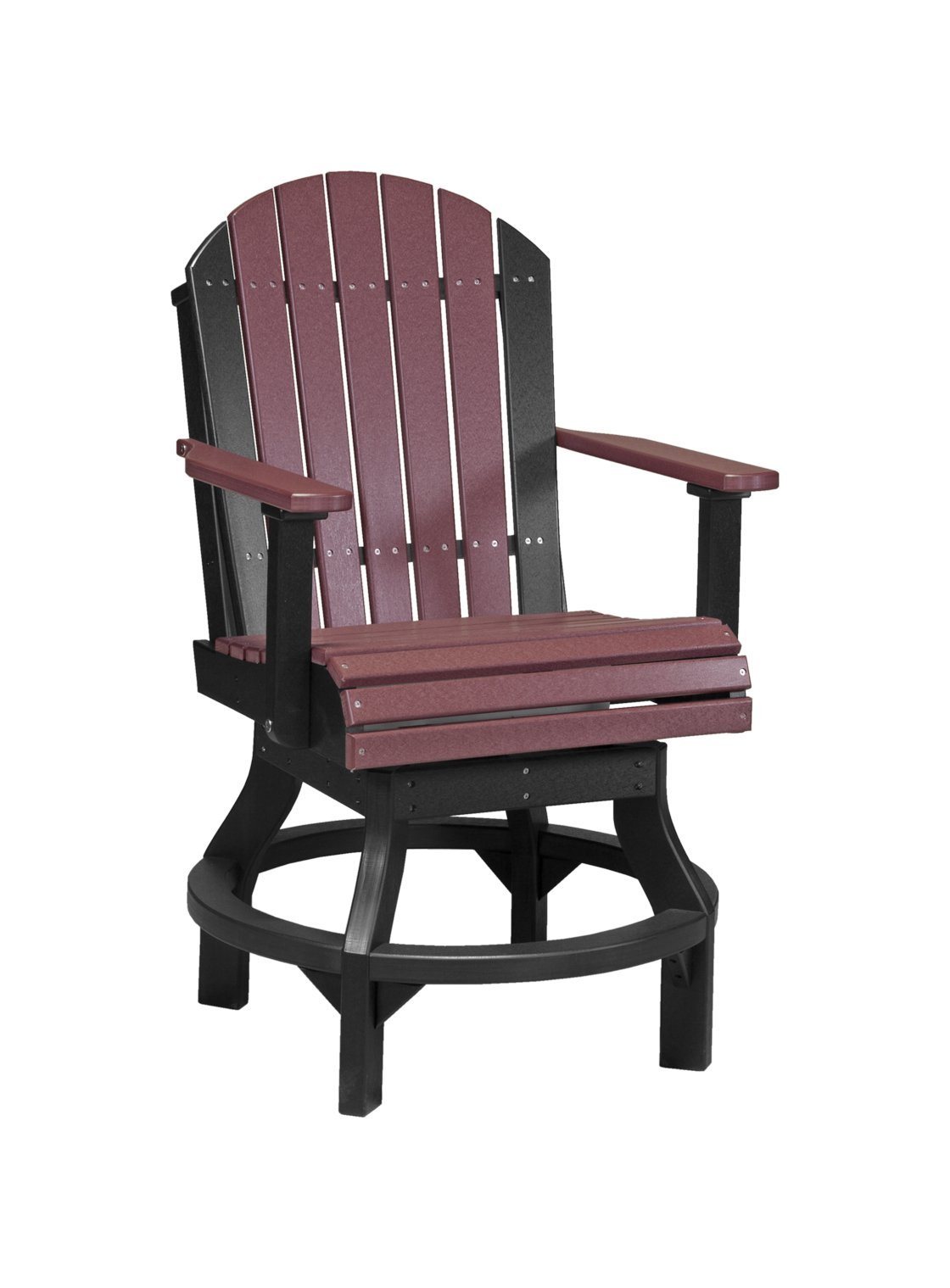 Luxcraft PolyTuf Adirondack Swivel Chair