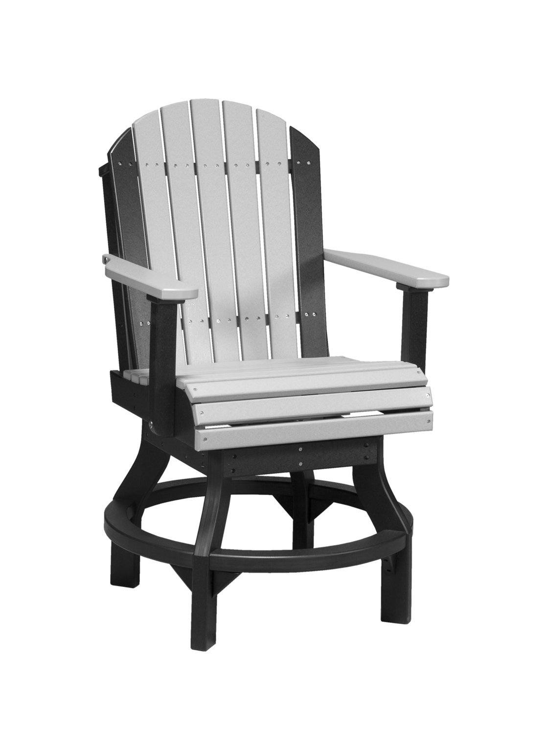 Luxcraft PolyTuf Adirondack Swivel Chair