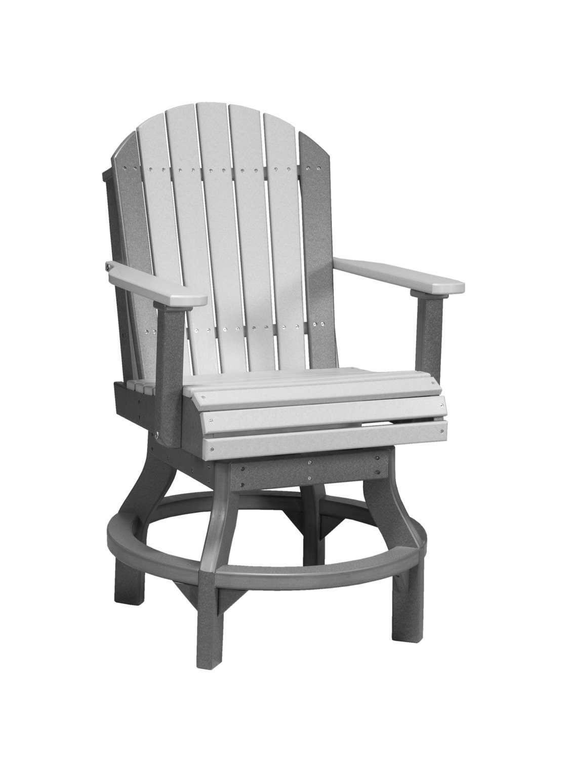 Luxcraft PolyTuf Adirondack Swivel Chair