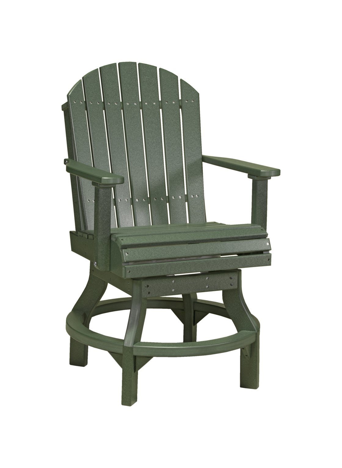 Luxcraft PolyTuf Adirondack Swivel Chair