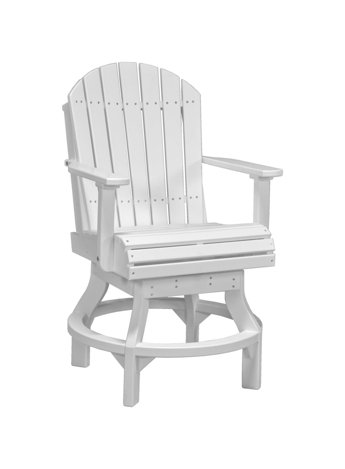 Luxcraft PolyTuf Adirondack Swivel Chair