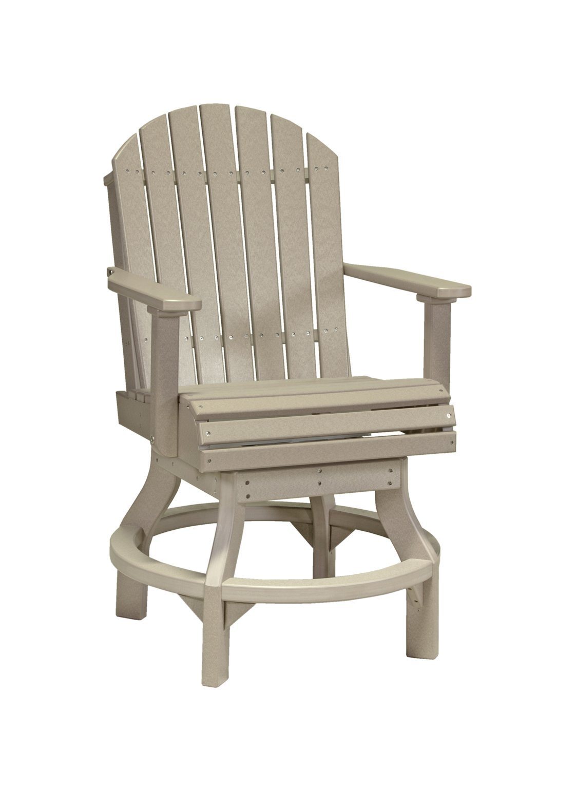 Luxcraft PolyTuf Adirondack Swivel Chair
