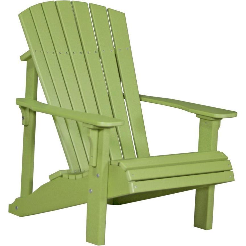 Deluxe Adirondack Chair Lime Green