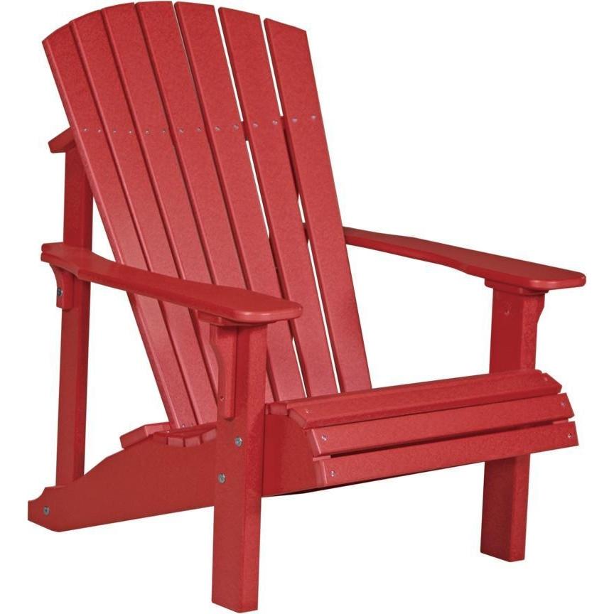 Deluxe Adirondack Chair Red