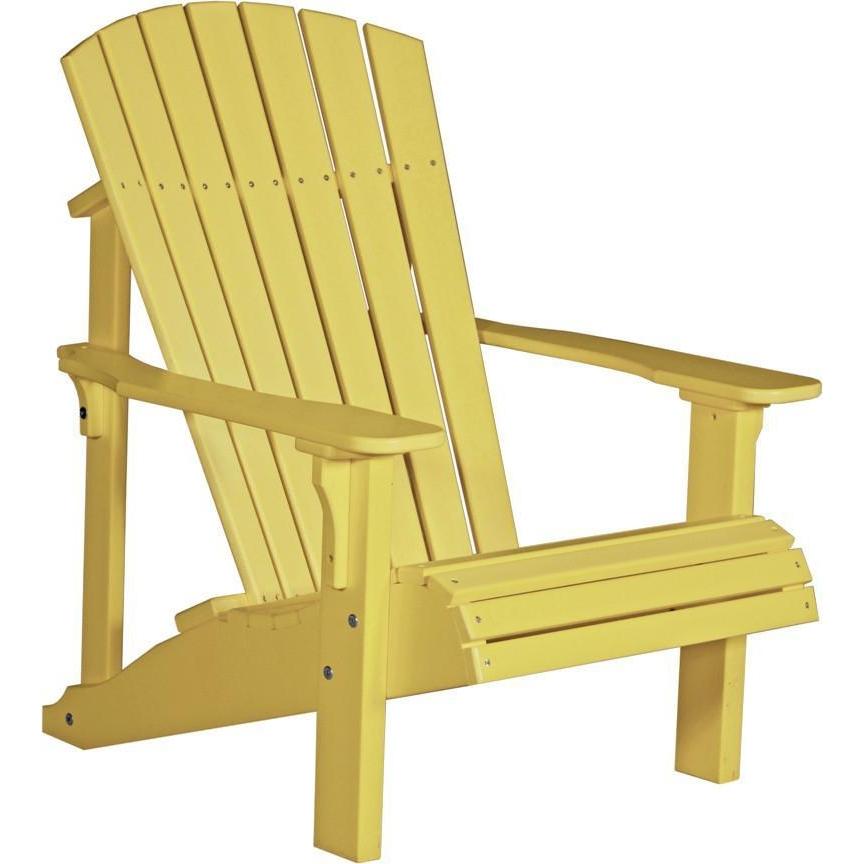 Deluxe Adirondack Chair Yellow