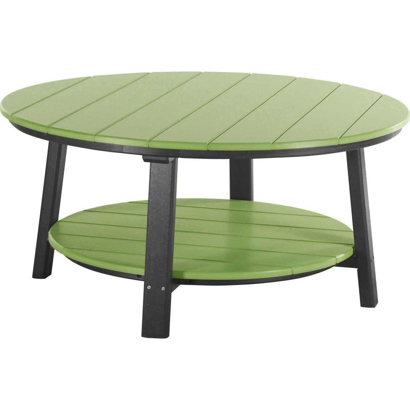 Outdoor Deluxe Conversation Table Lime Green & Black